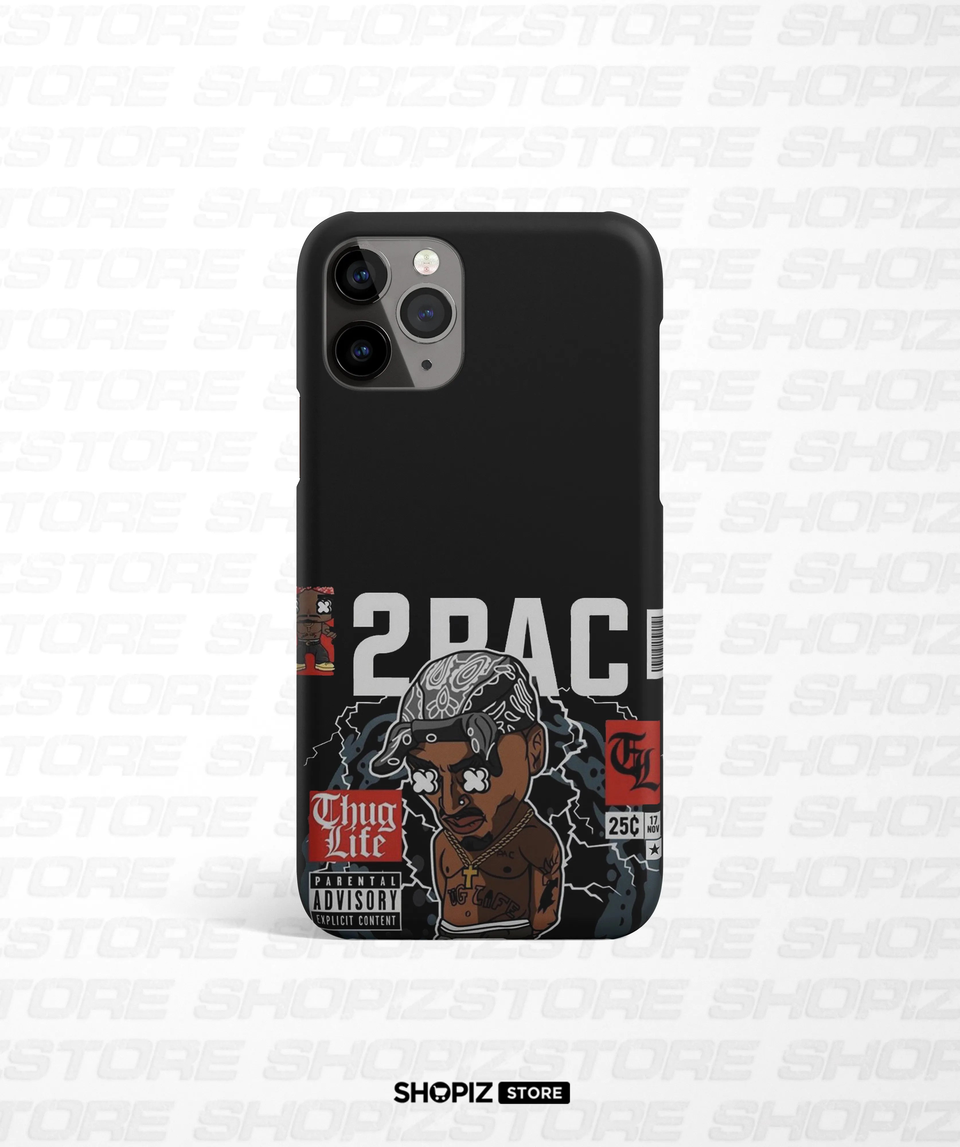 2 Pac Thug Hard Case