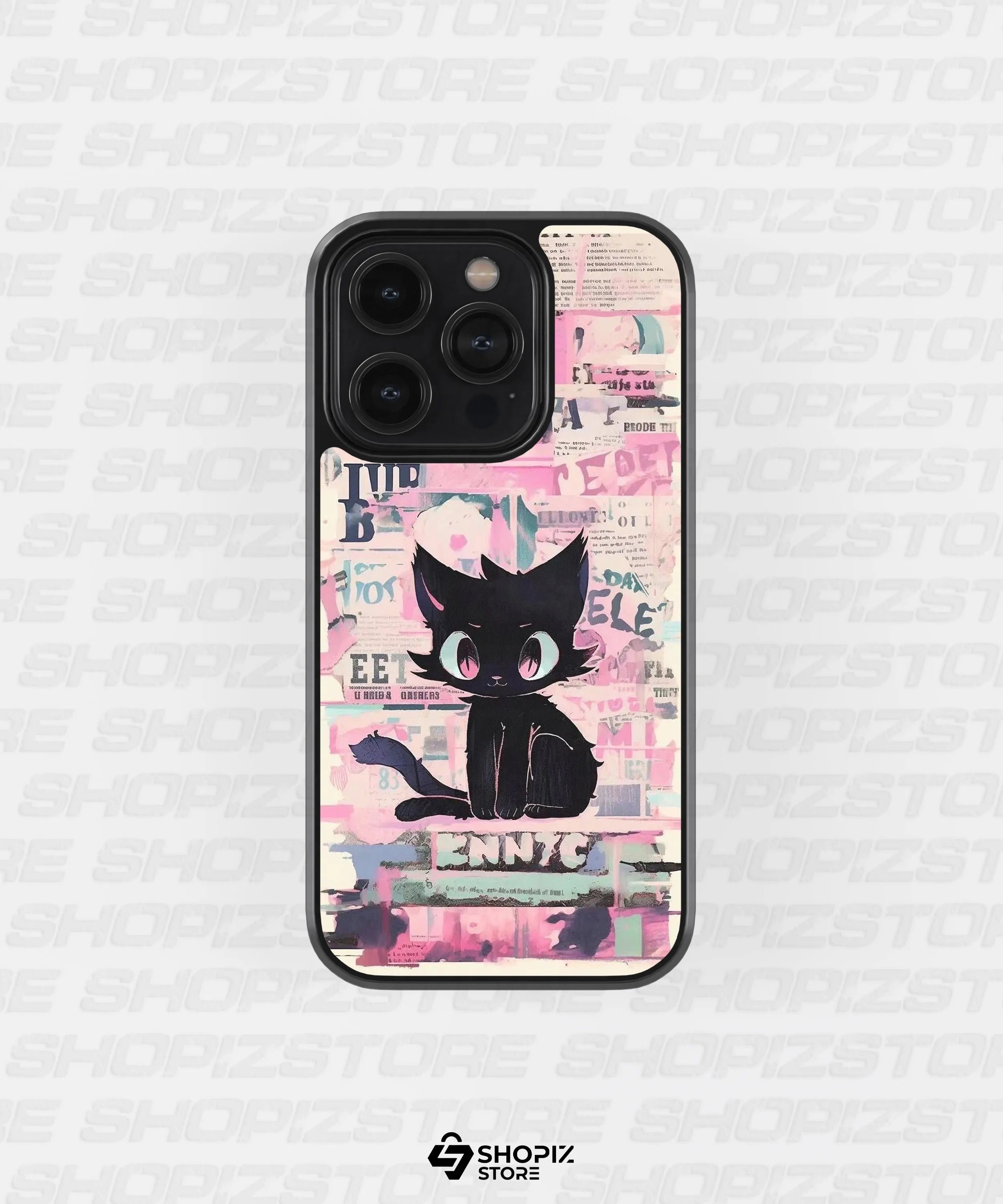 Aesthetic Cat Metal Case