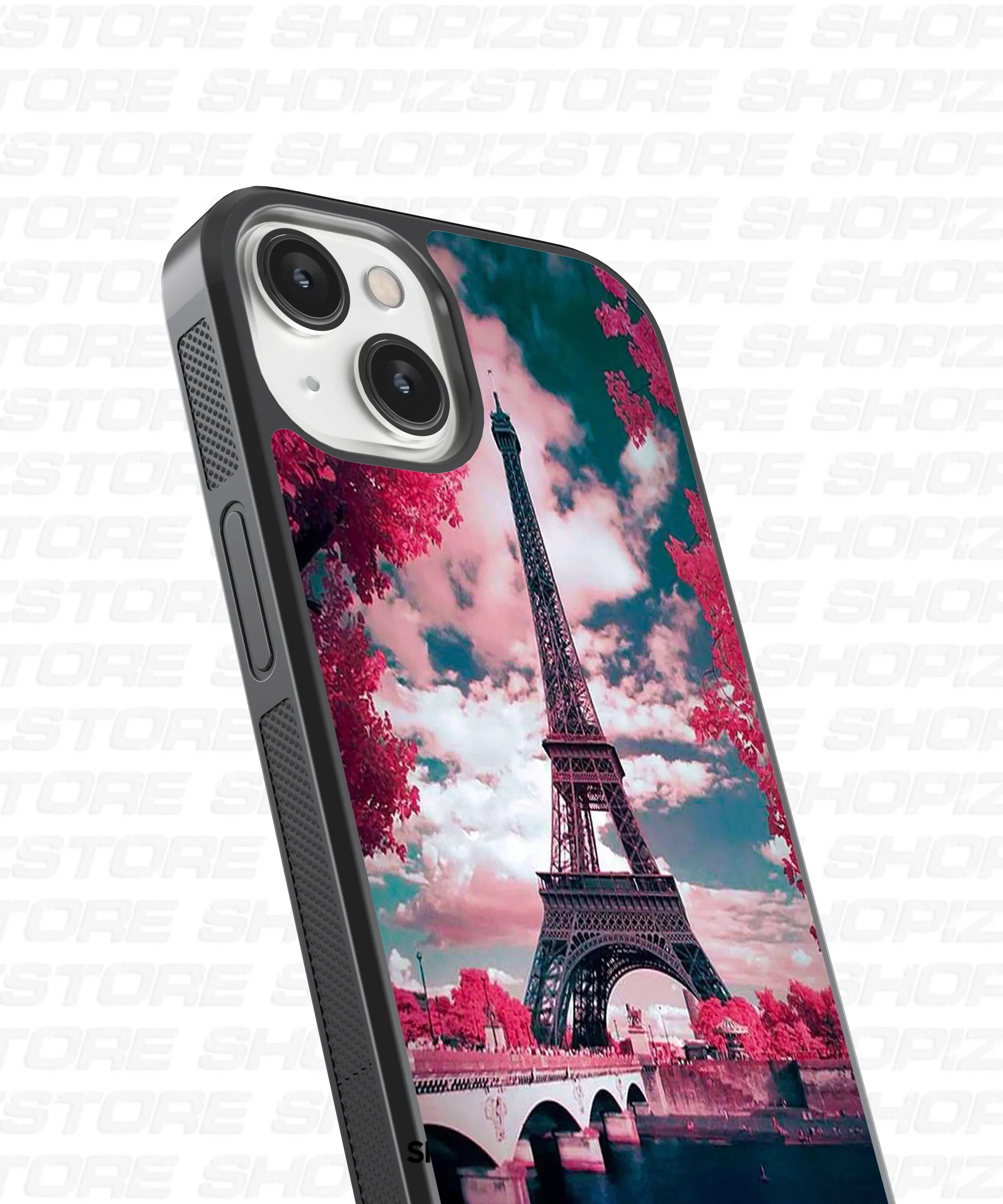 Aesthetic Eiffel Tower Glass Case