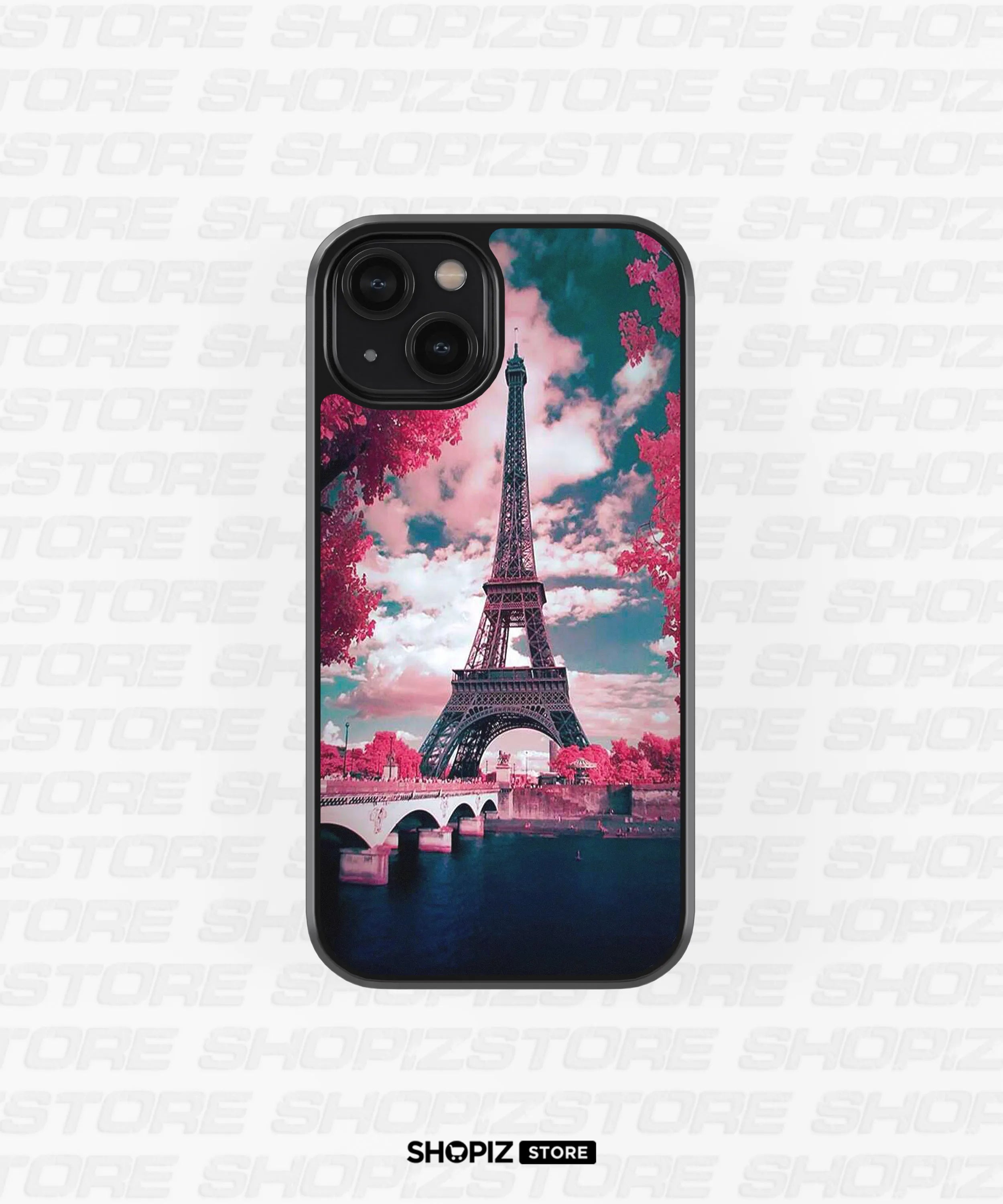 Aesthetic Eiffel Tower Glass Case