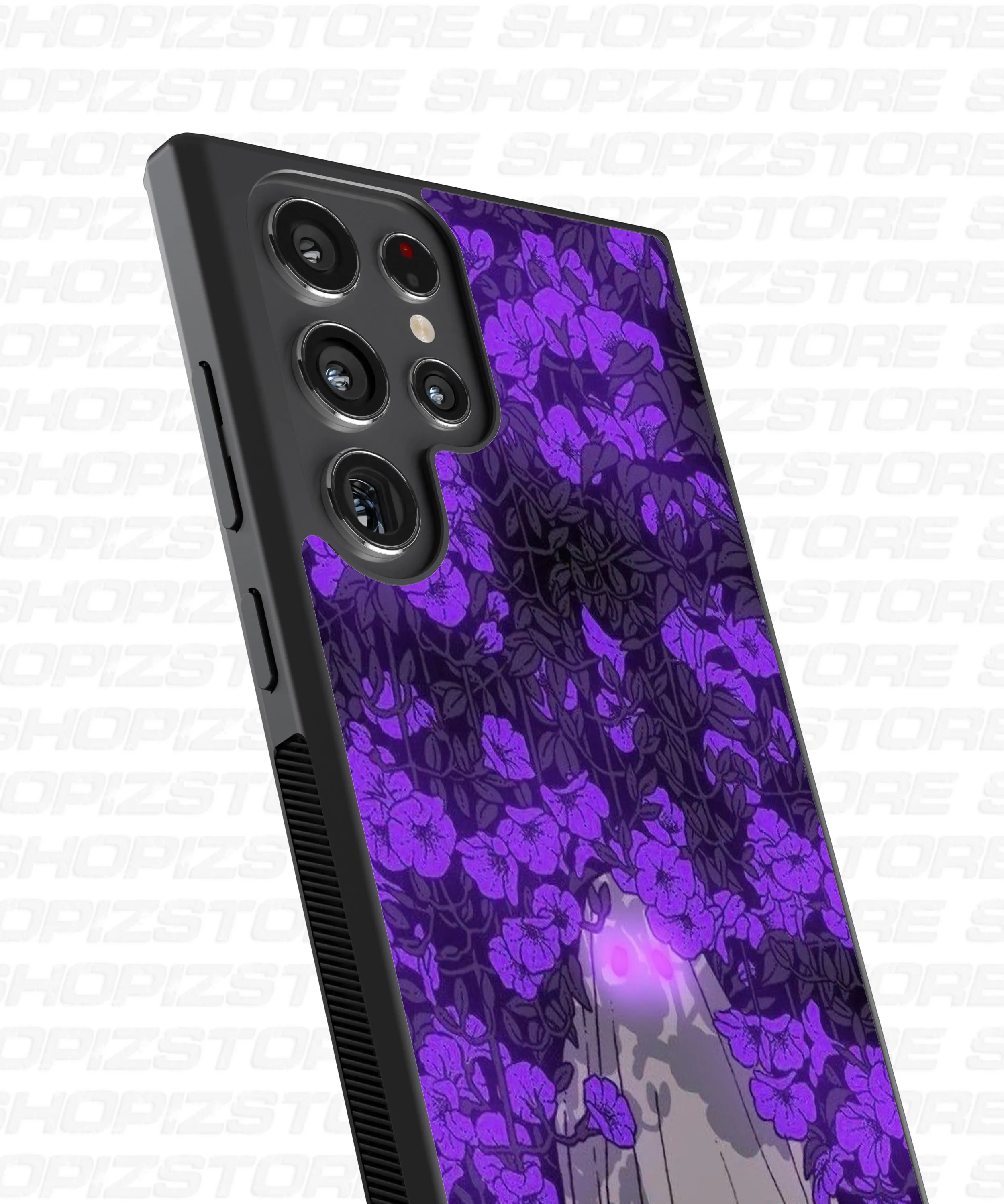 Aesthetic Violet Tree Metal Case