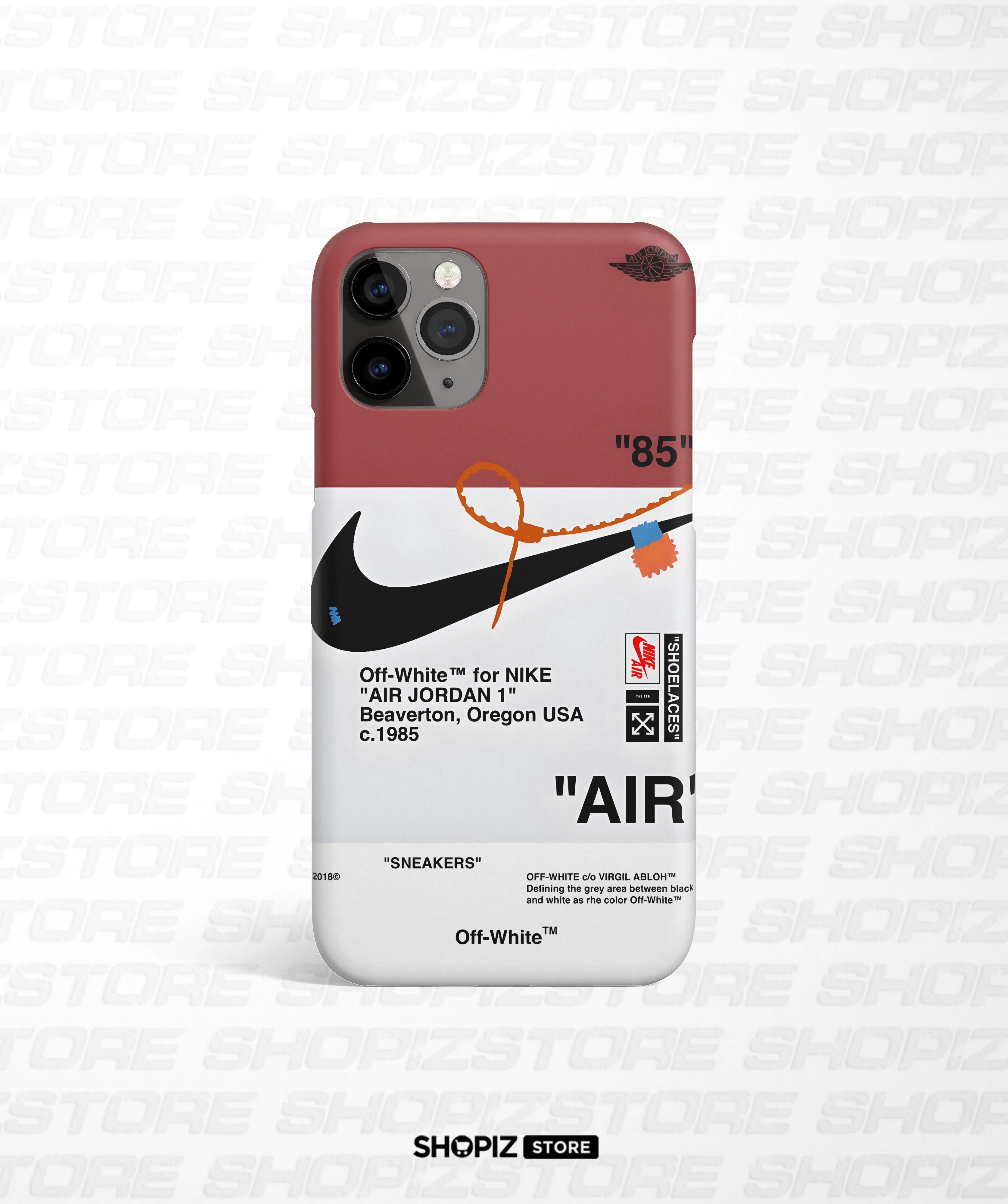 Air 85 Red Hard Case