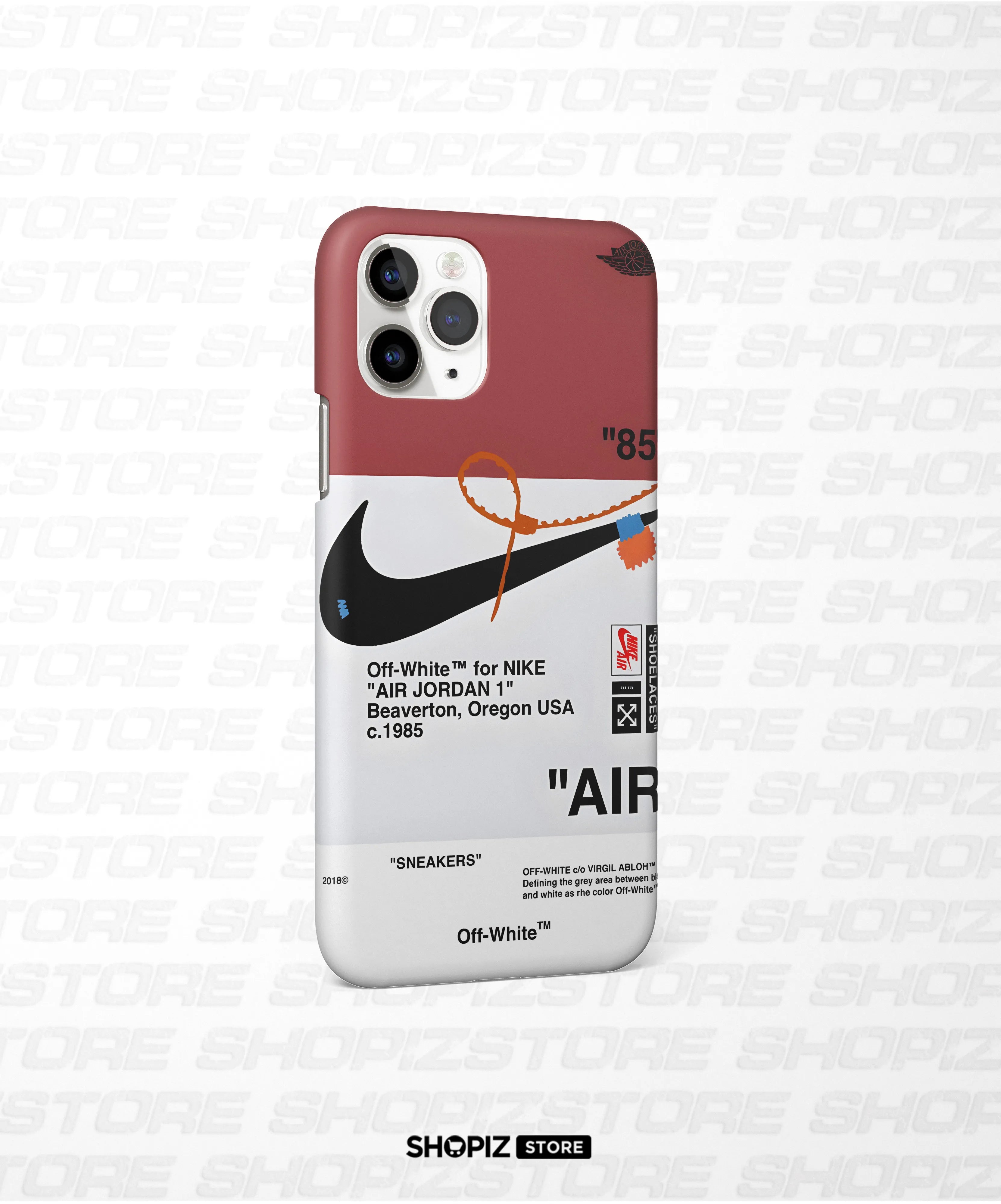 Air 85 Red Hard Case