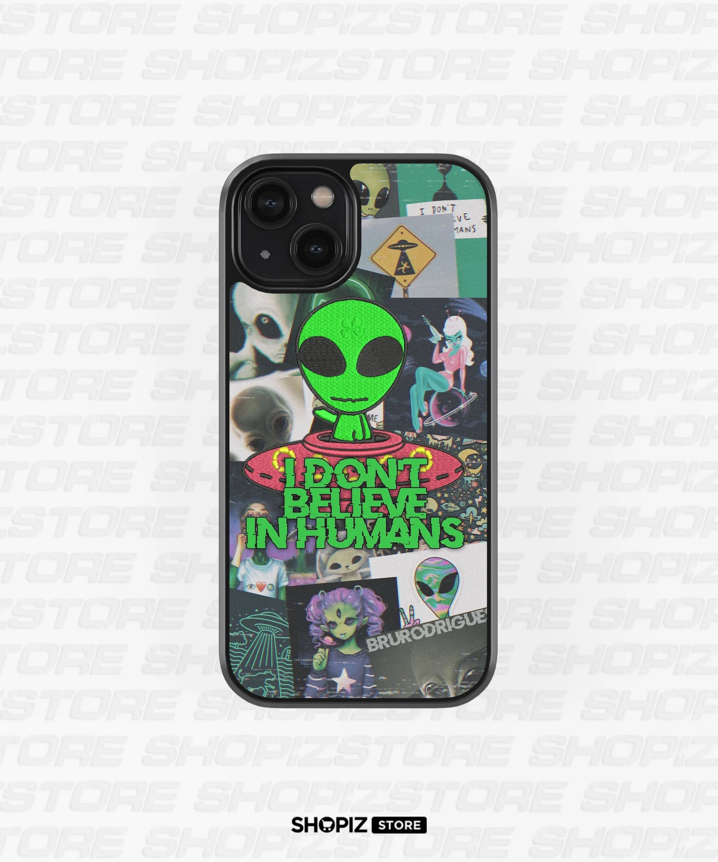 Alien Rebellion Glass Case