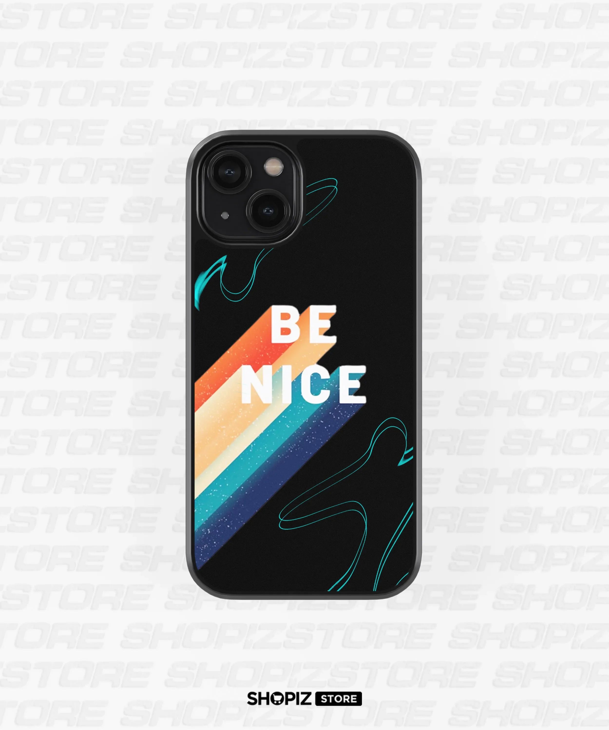 Be Nice Glass Case