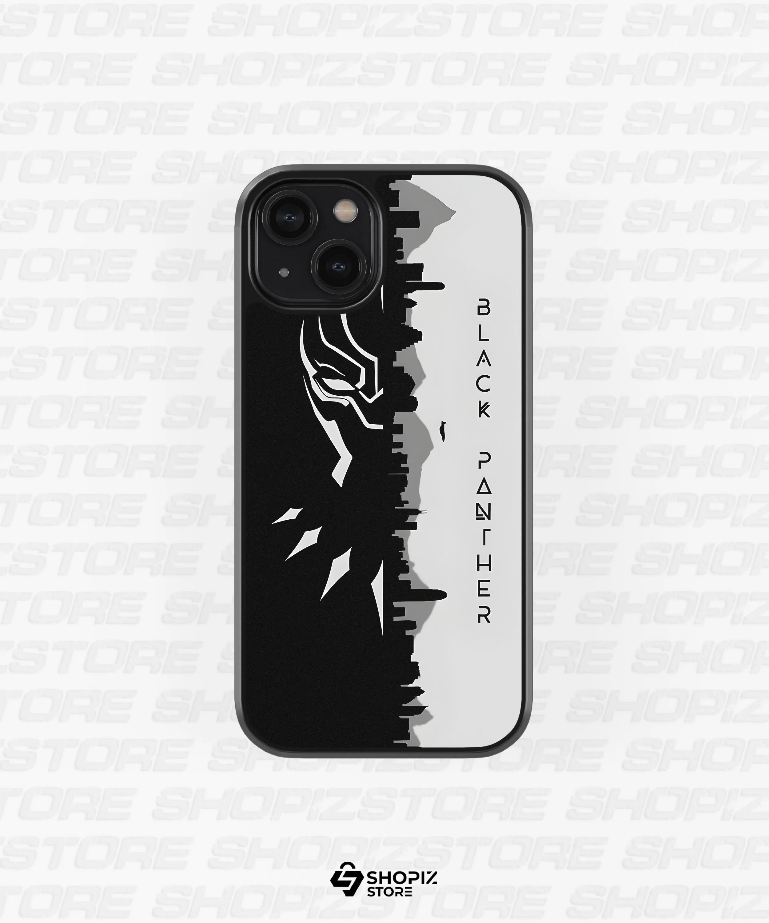 Black Panther City Glass Case