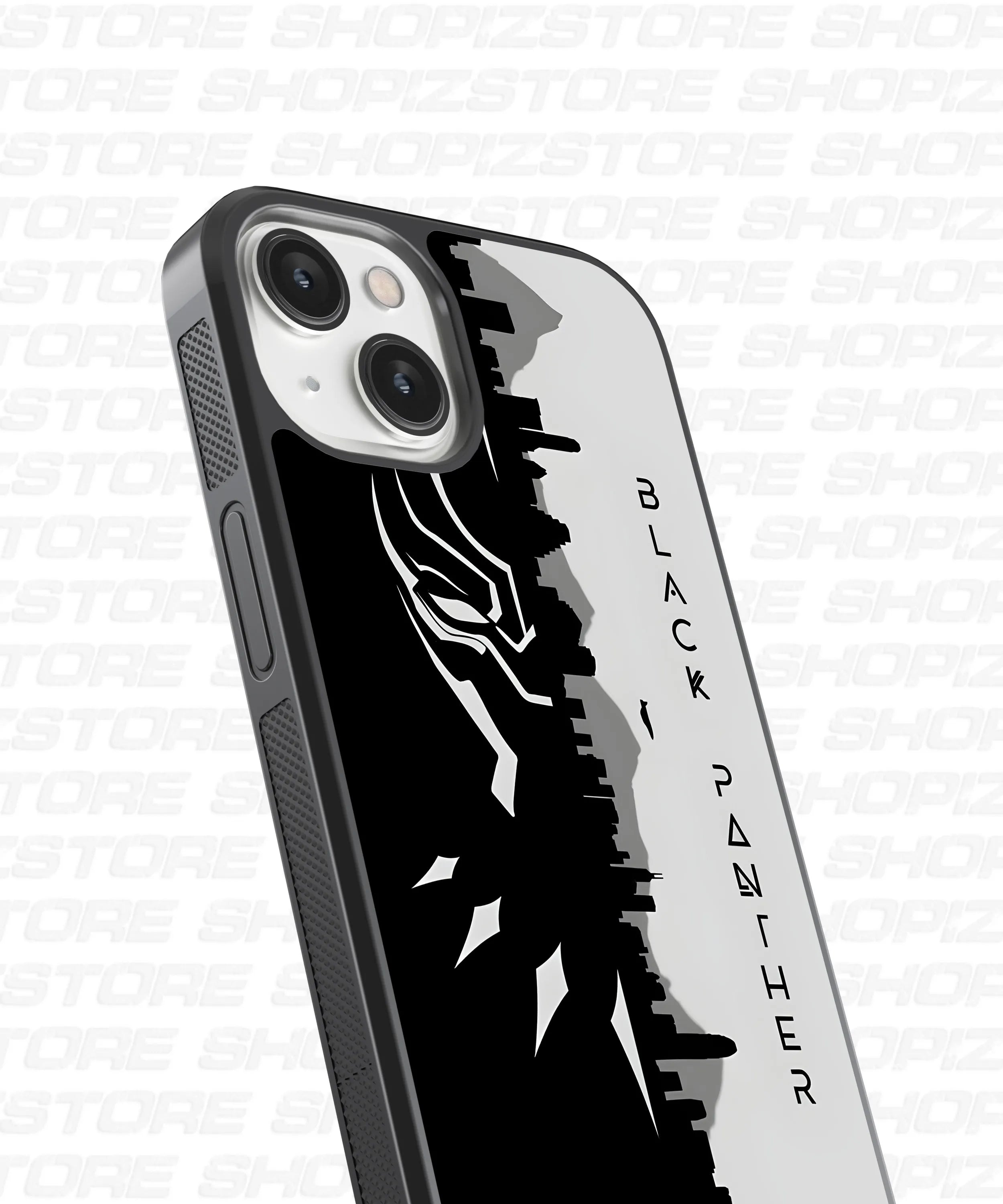 Black Panther City Glass Case