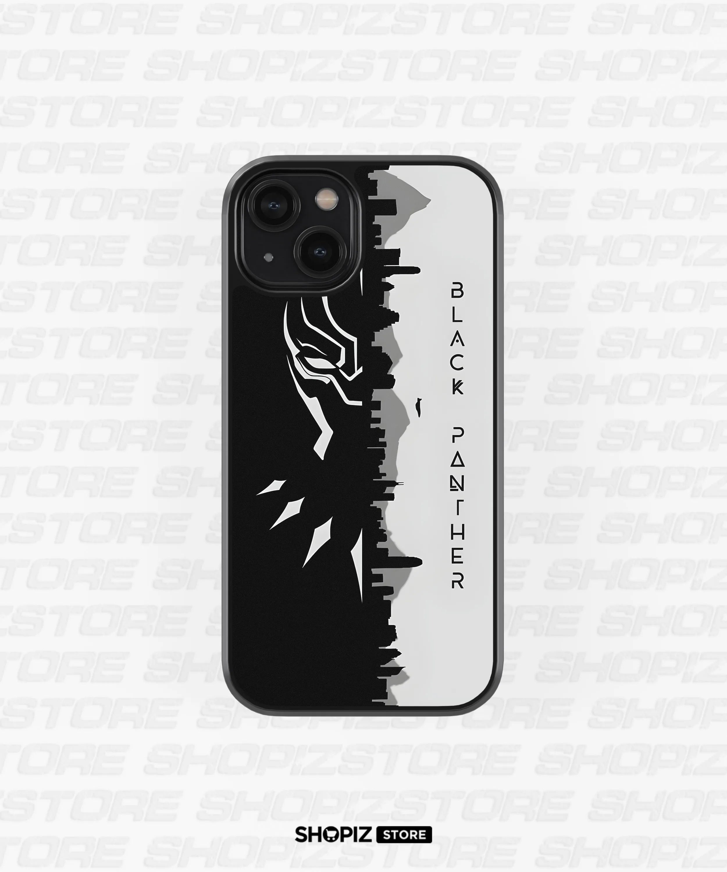 Black Panther Glass Case