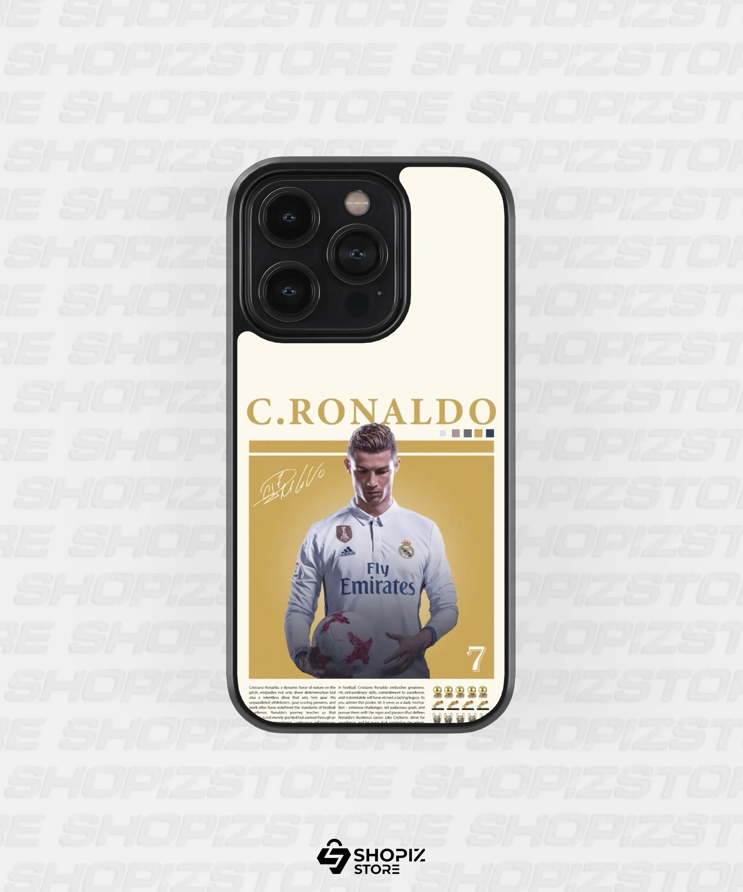 C Ronaldo CR7 Metal Case