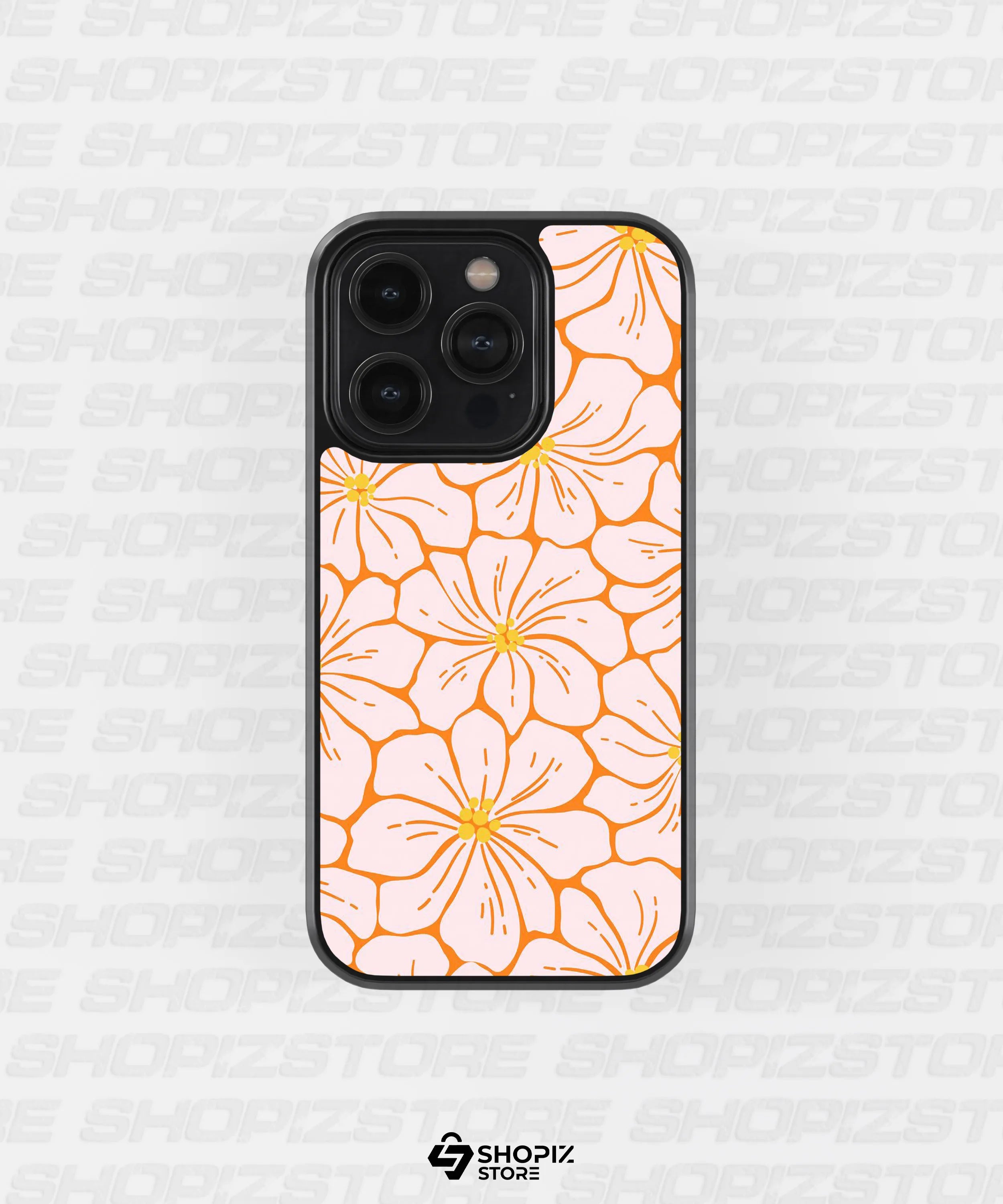 Citrus Symphony Florall Metal Case