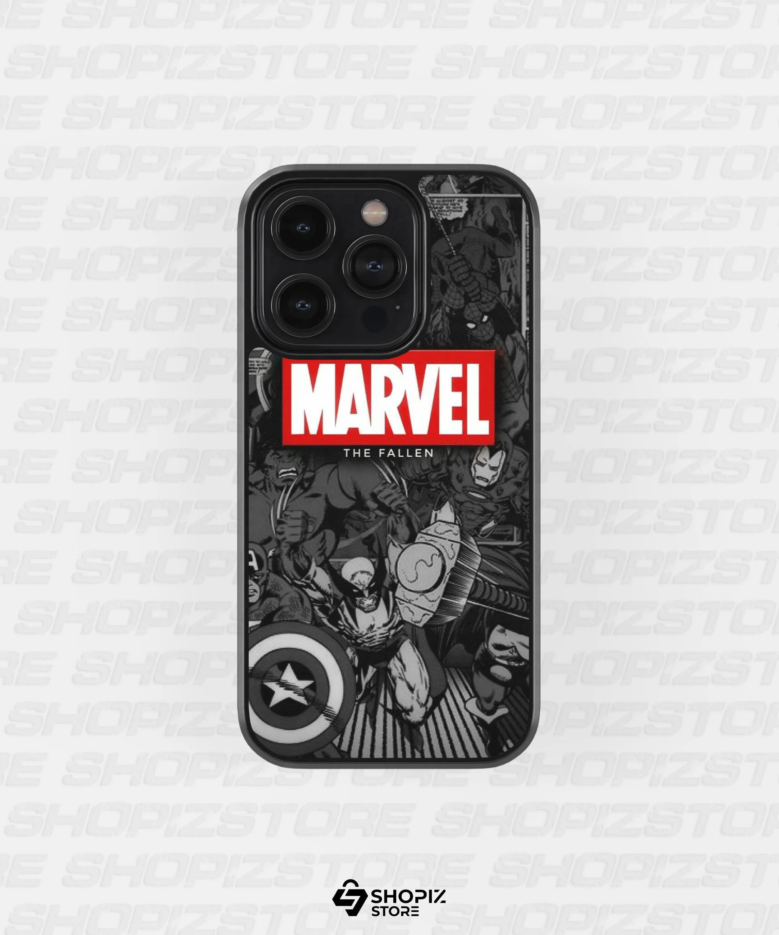 Classic Avengers Retro Metal Case