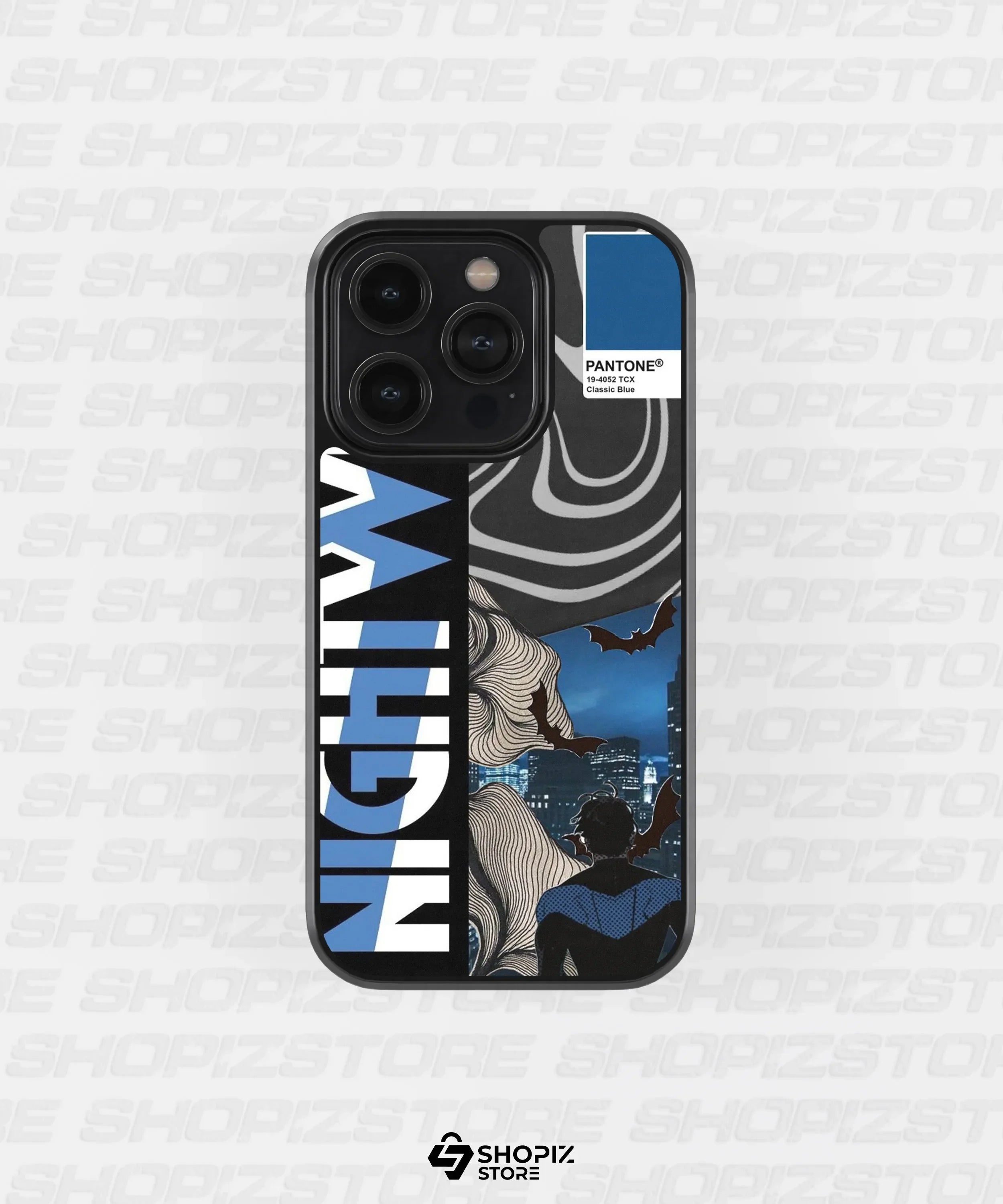 Classic Blue City Vibes Metal Case