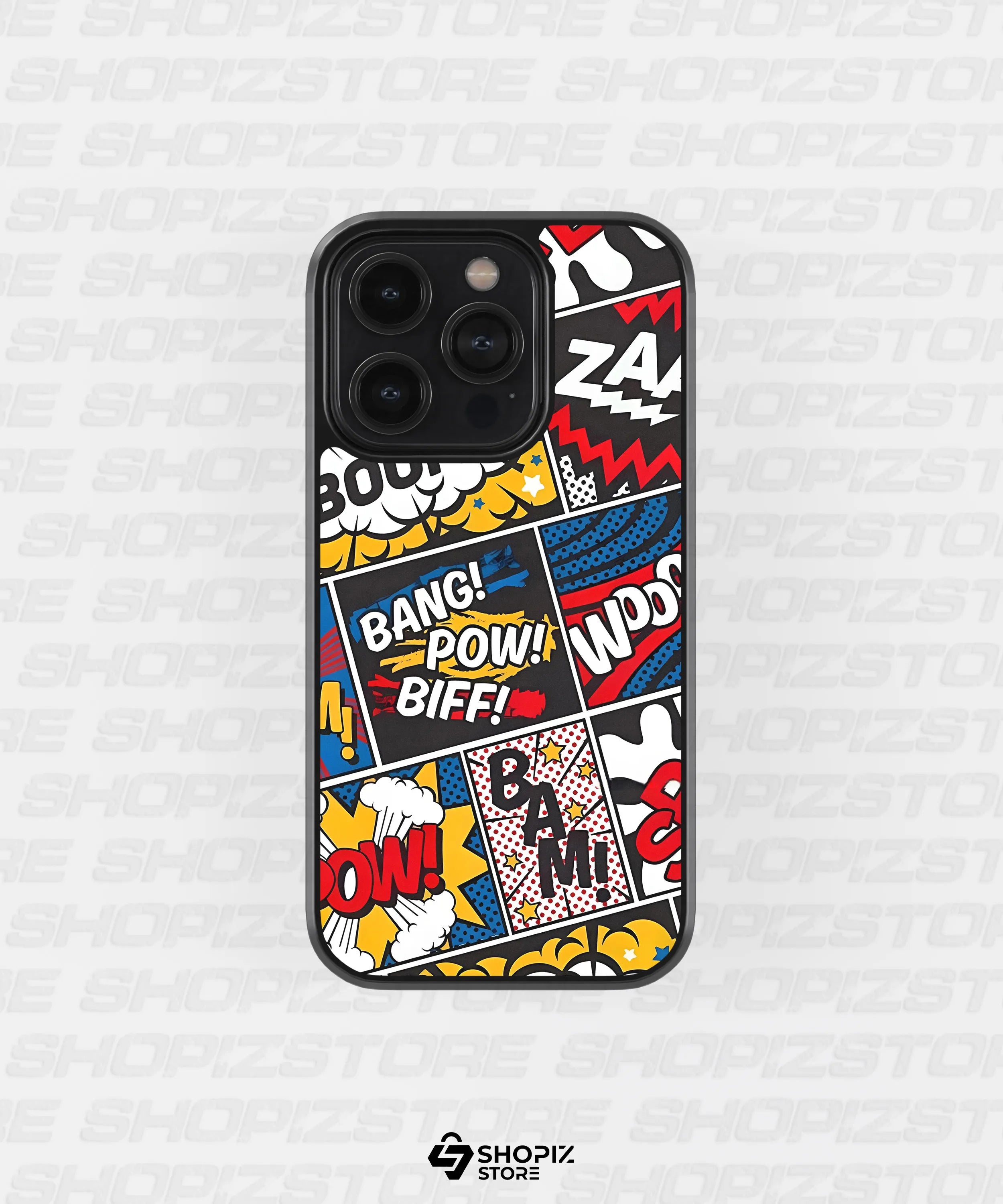 Comic Vibe Bang Pow Metal Case