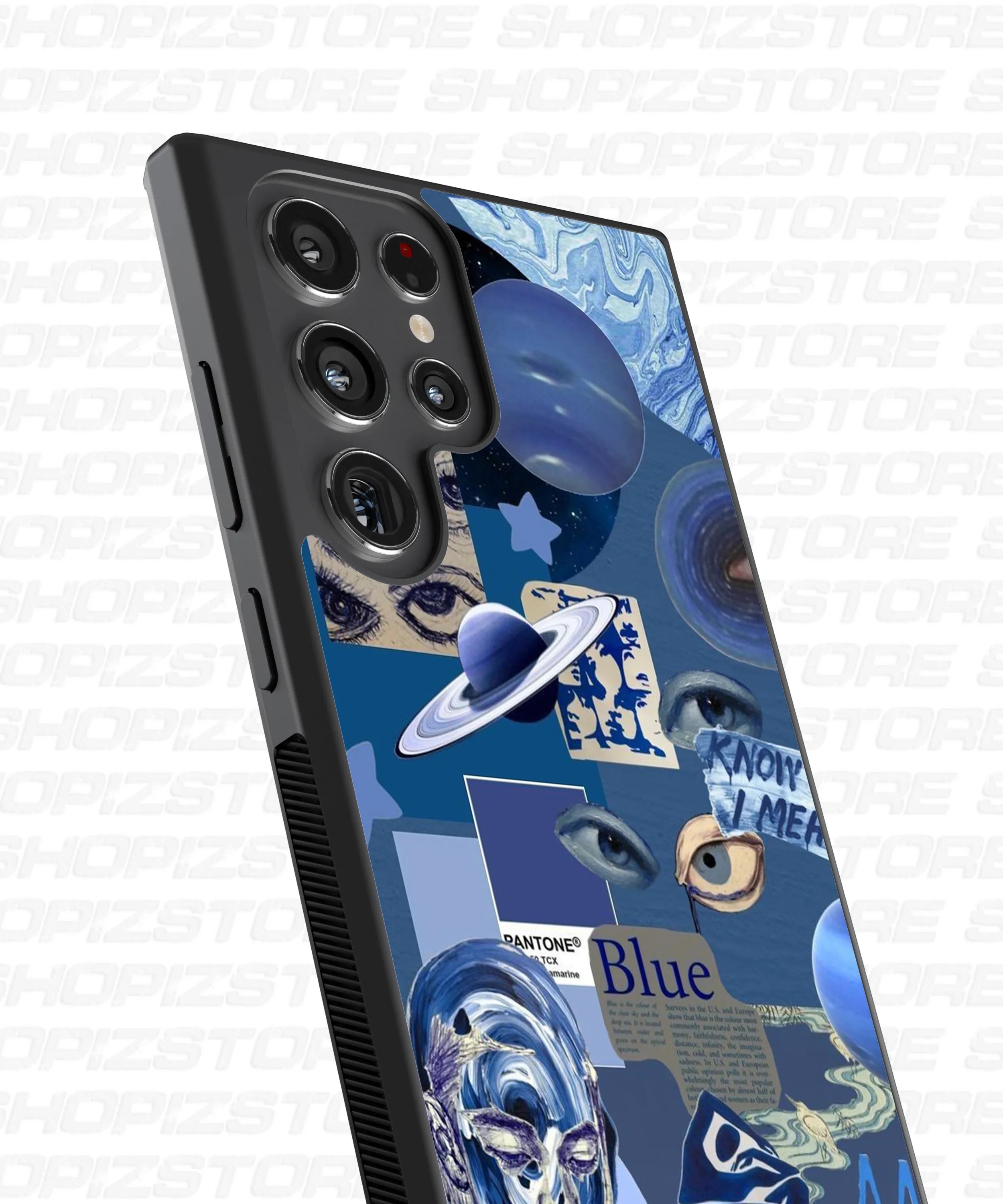 Cosmic Blue Dreams Metal Case