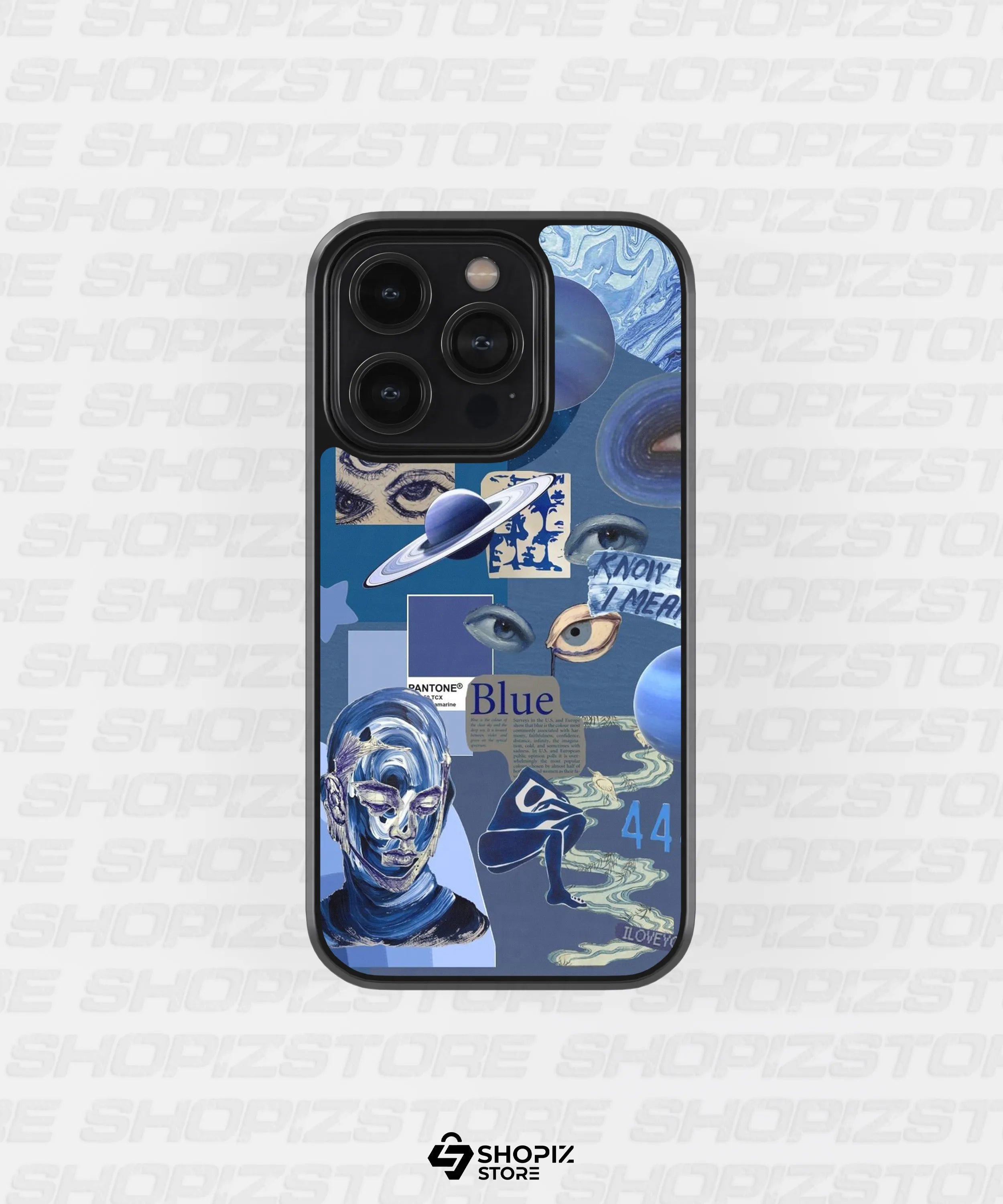 Cosmic Blue Dreams Metal Case