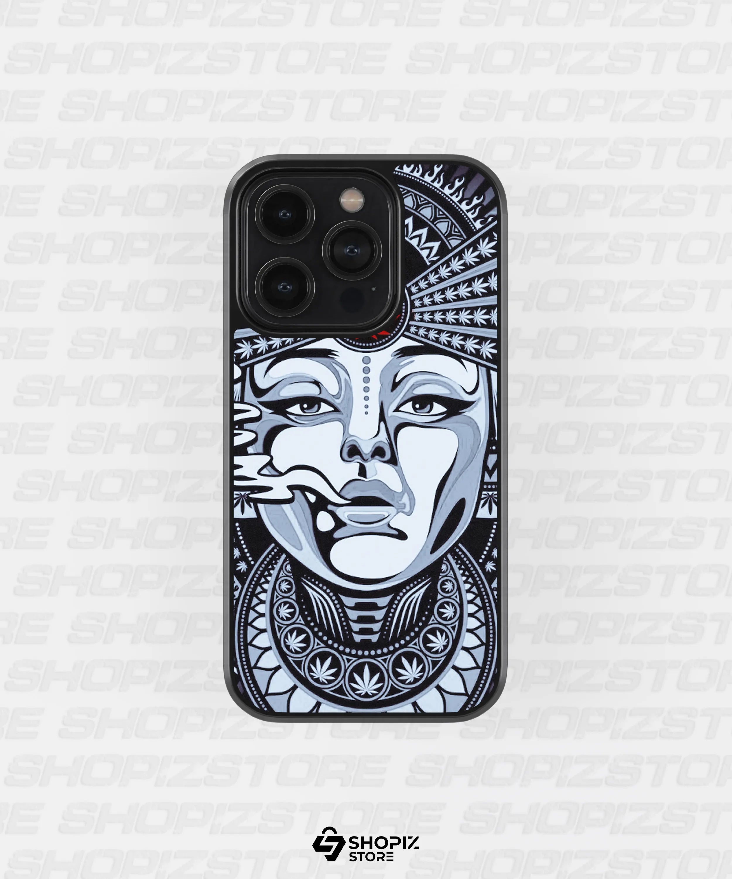 Cosmic Cannabis Goddess Metal Case