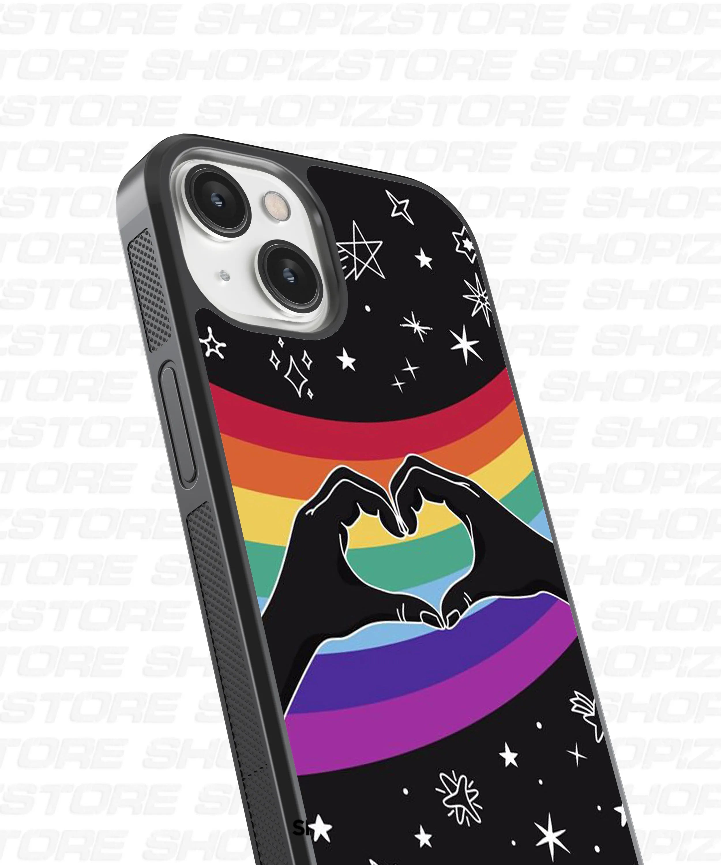 Cosmic Love Rainbow Glass Case