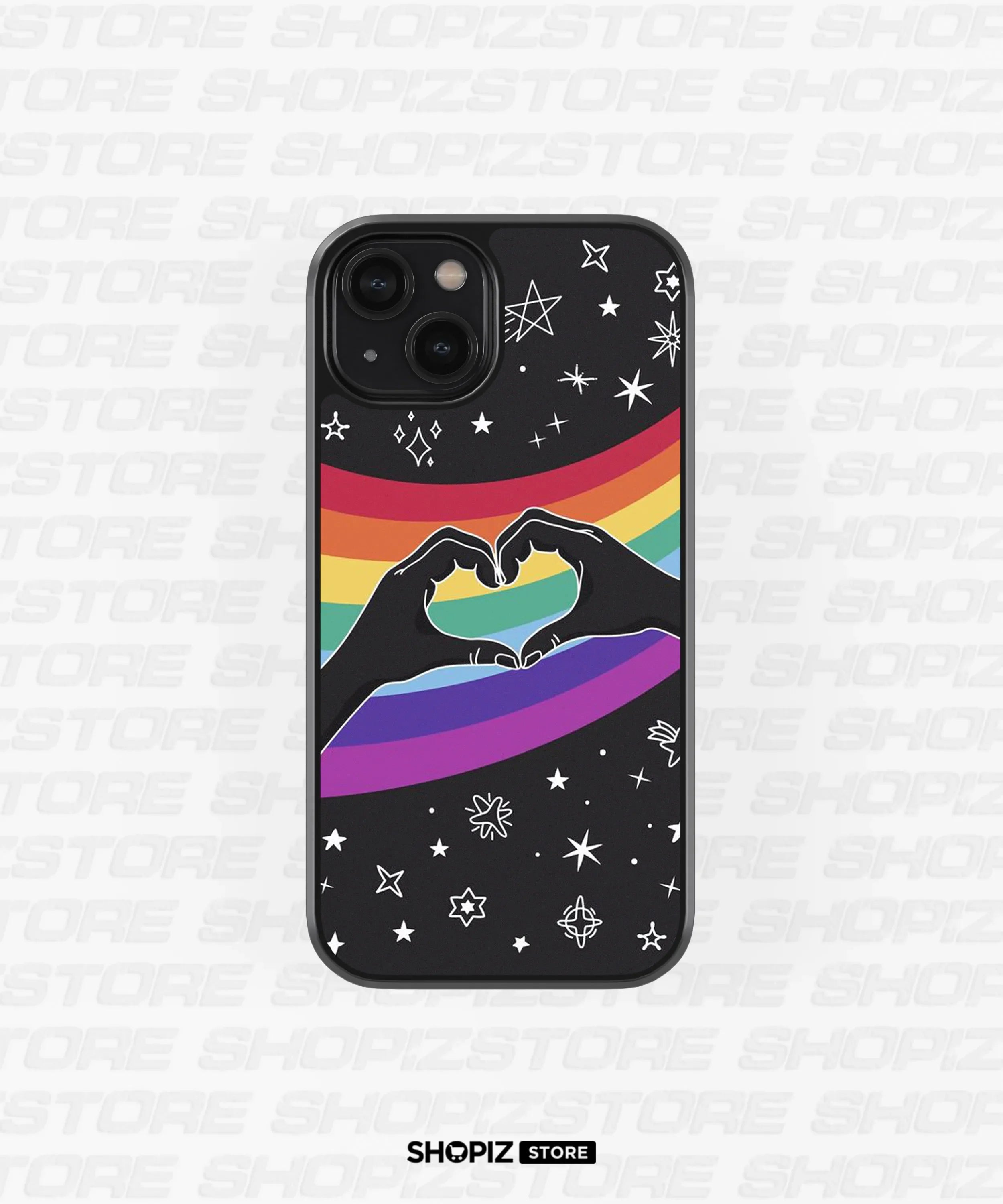 Cosmic Love Rainbow Glass Case