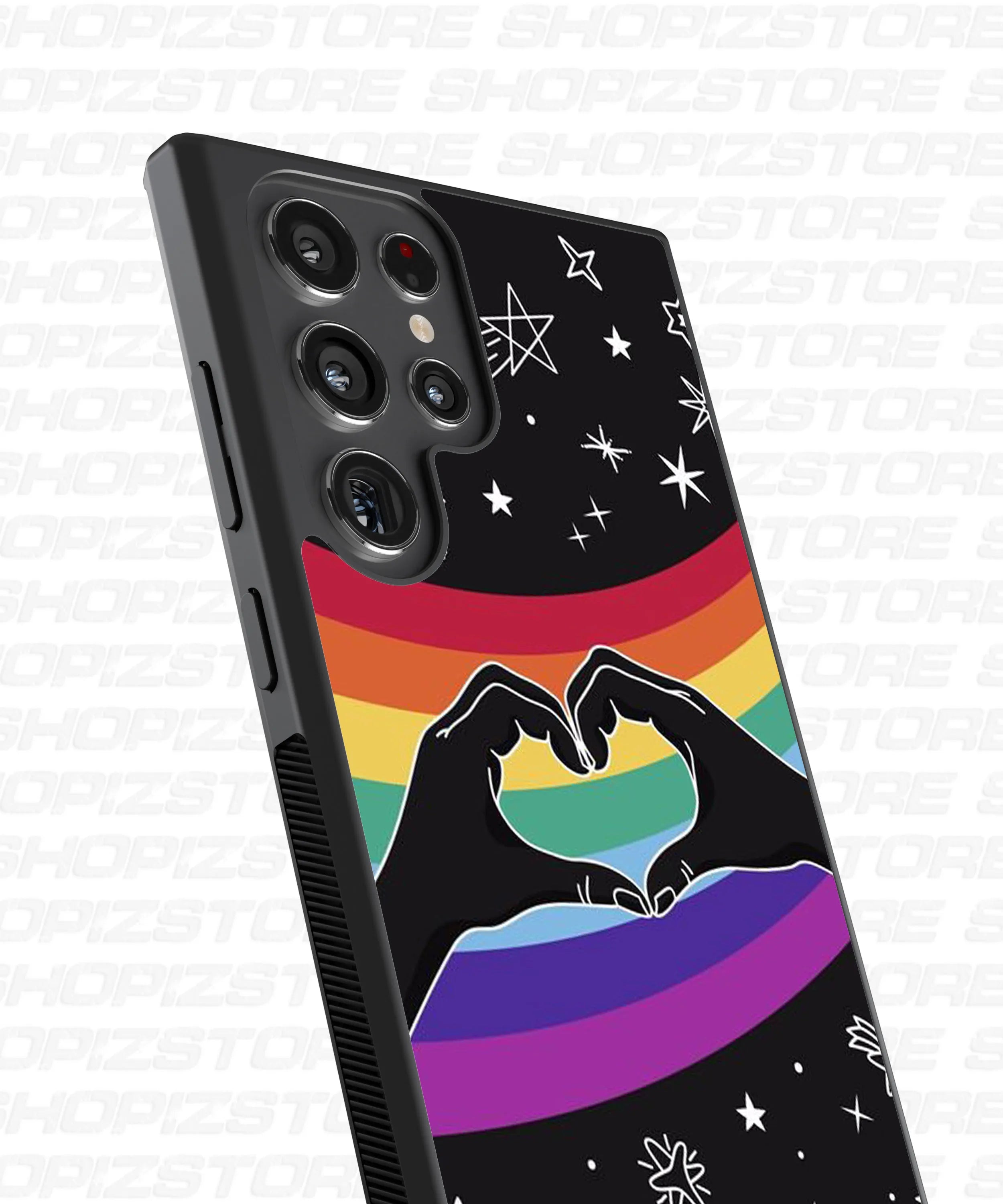 Cosmic Love Rainbow Metal Case