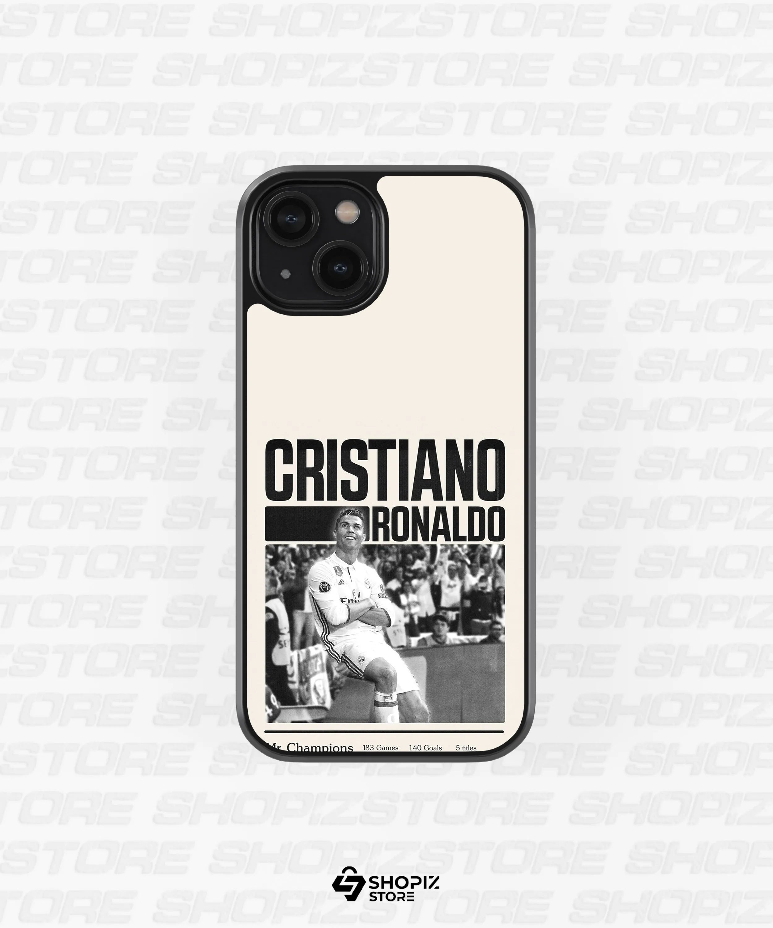 Cristiano Ronaldo CR7 Glass Case