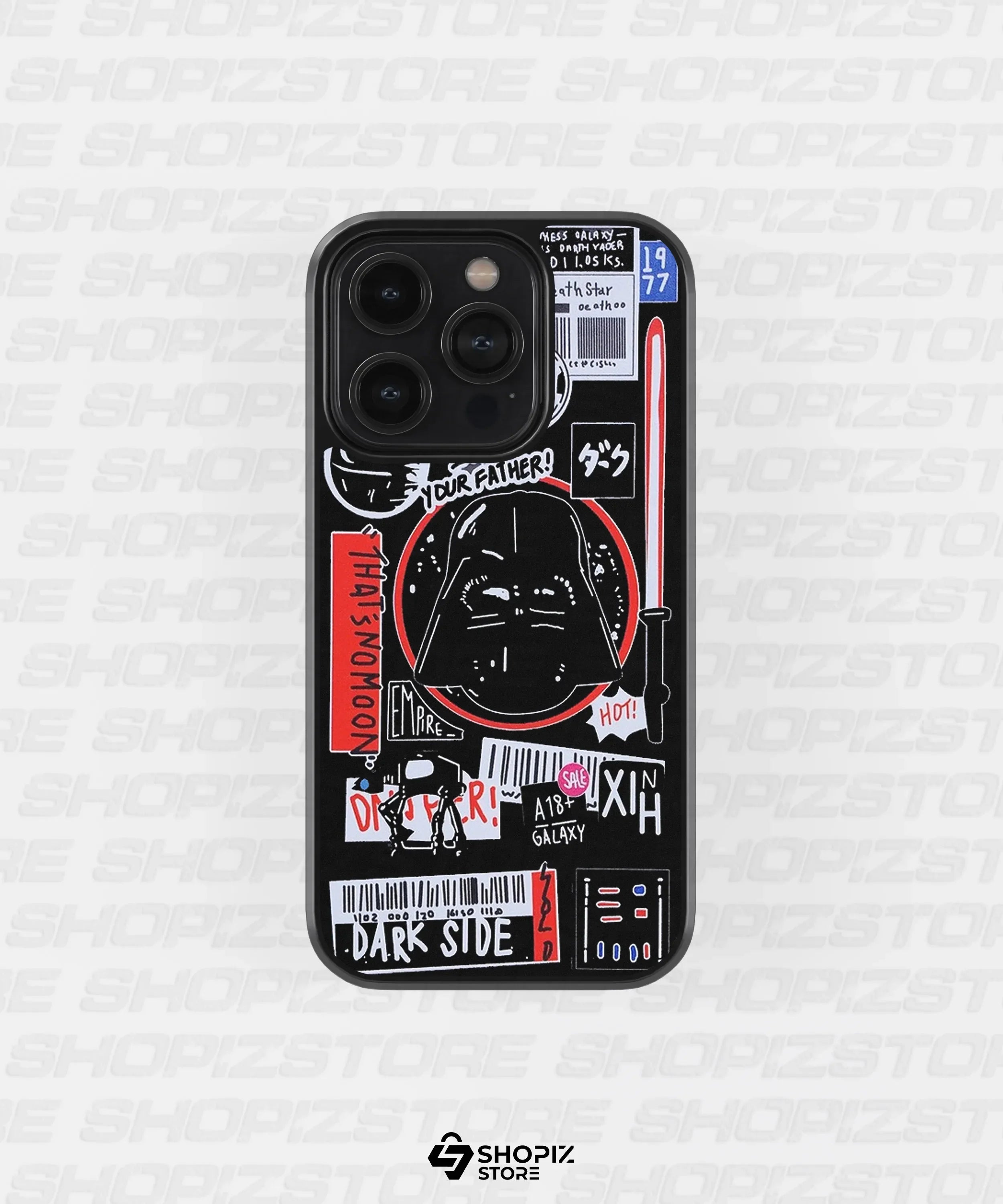 Dark Side Vader Metal Case