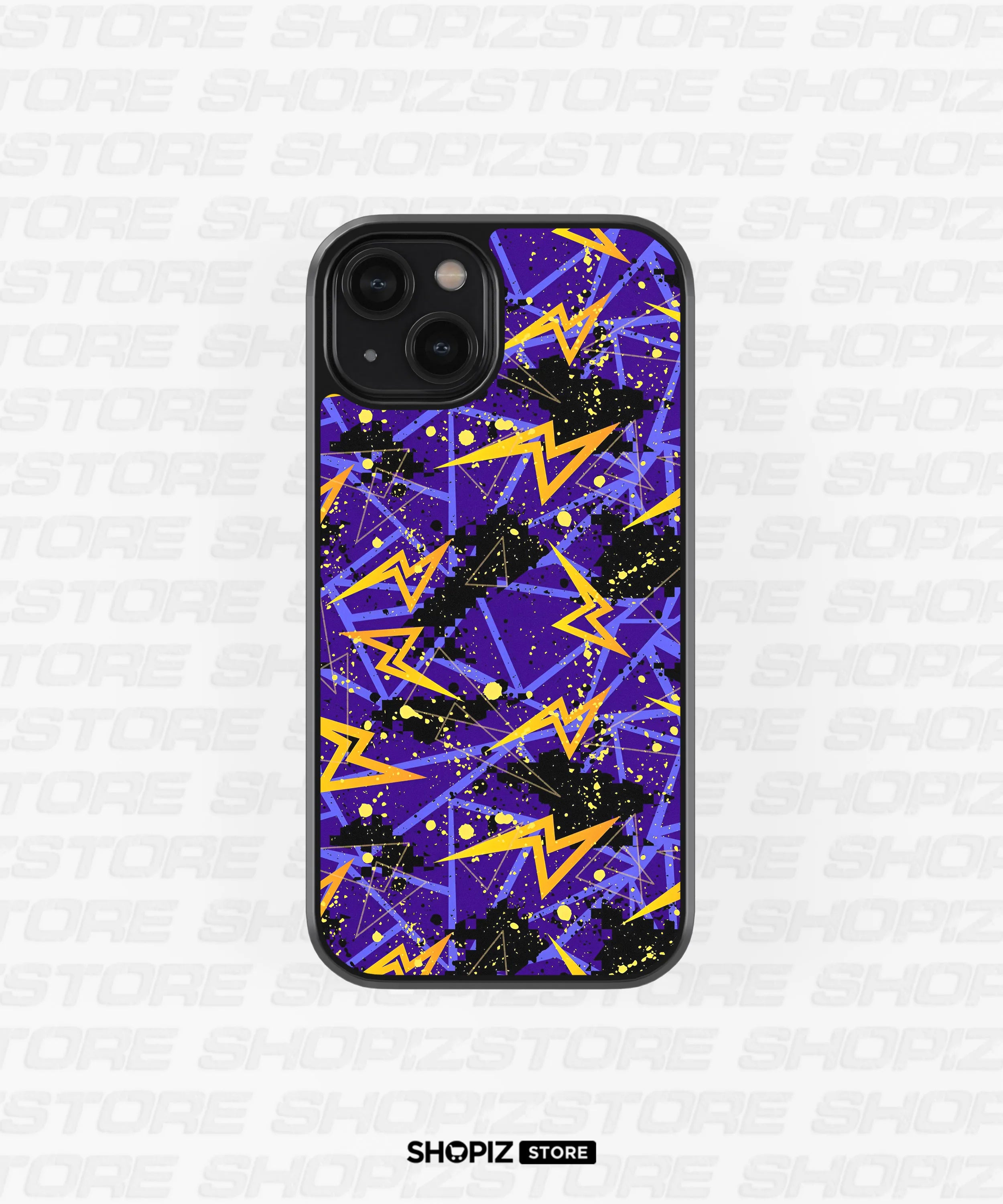 Electric Chaos Glass Case