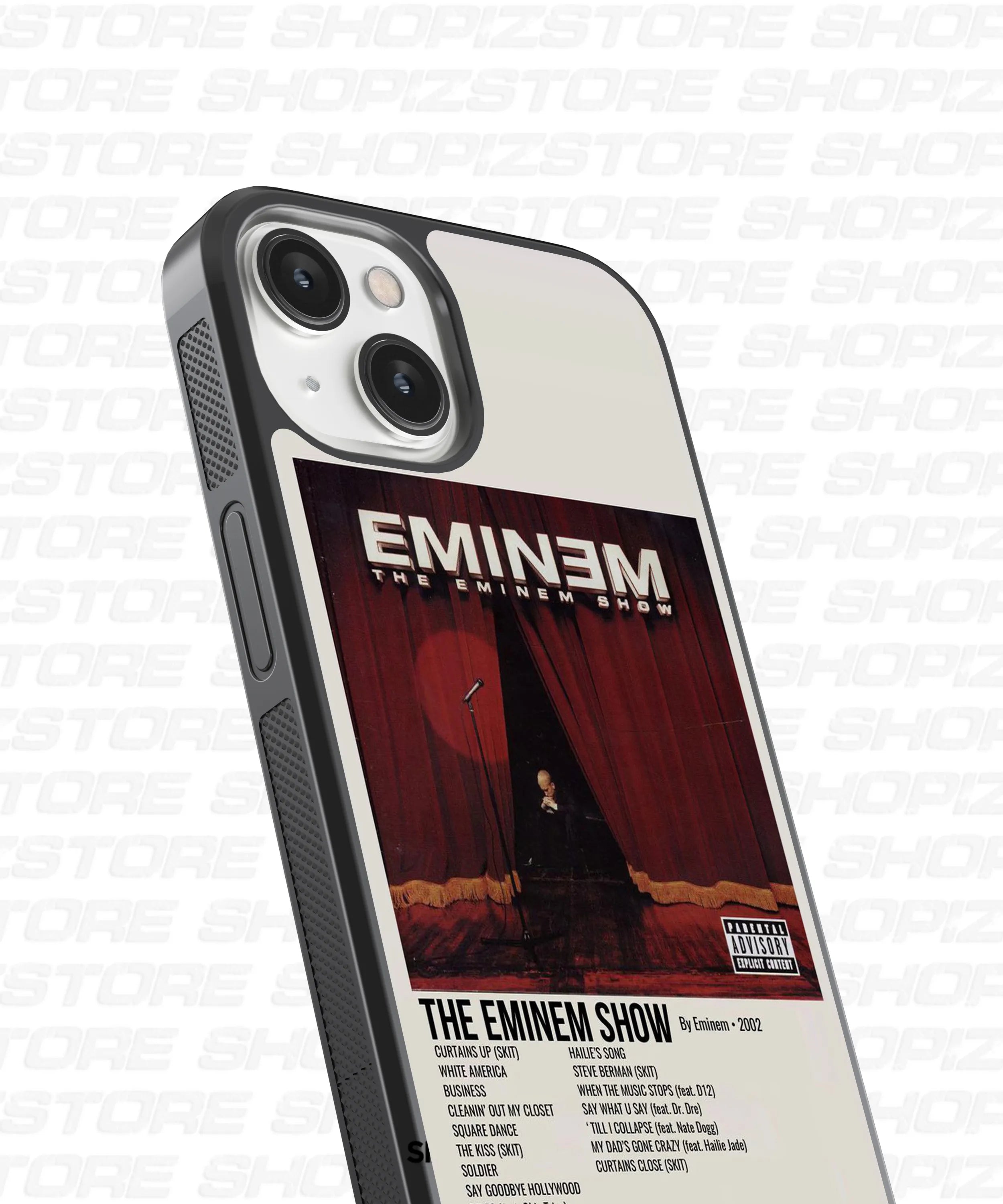 Eminem Glass Case