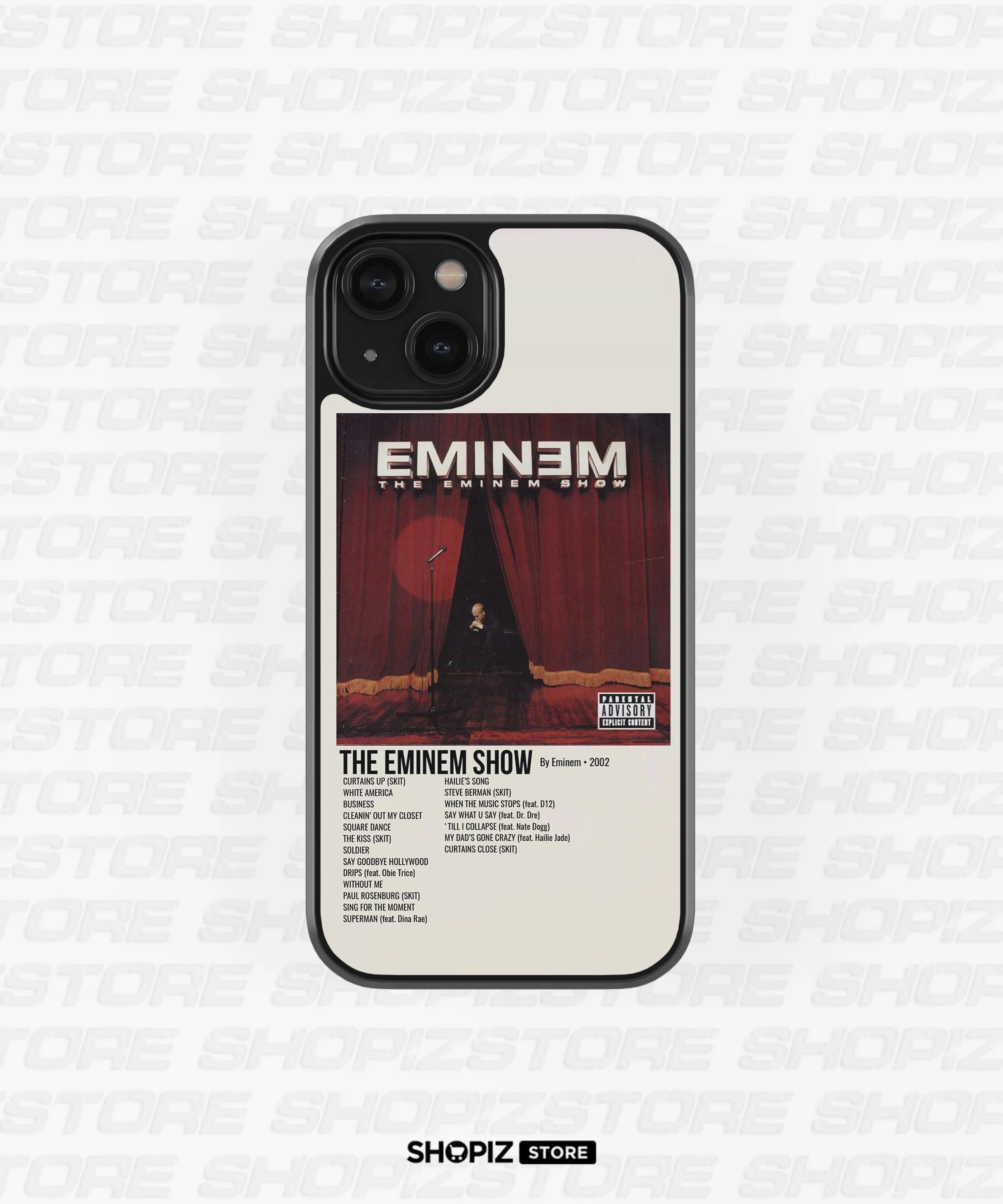 Eminem Glass Case