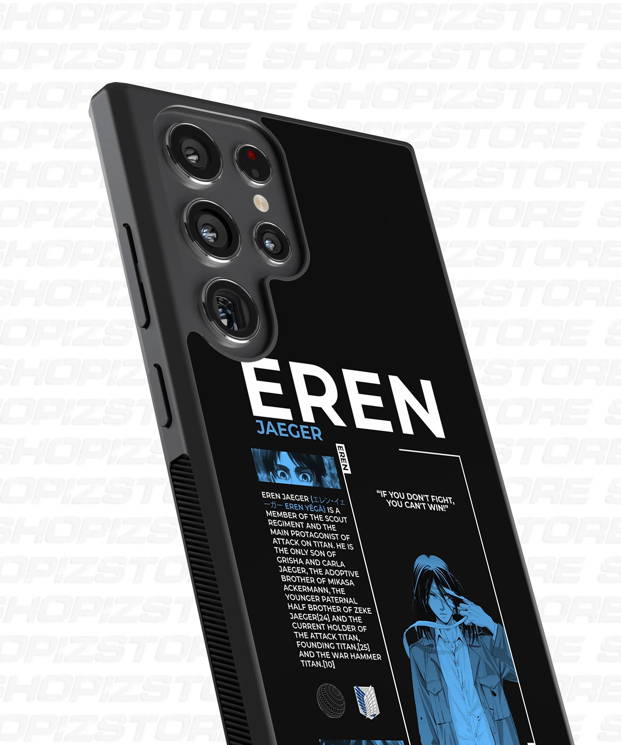 Eren Jaeger Metal Case