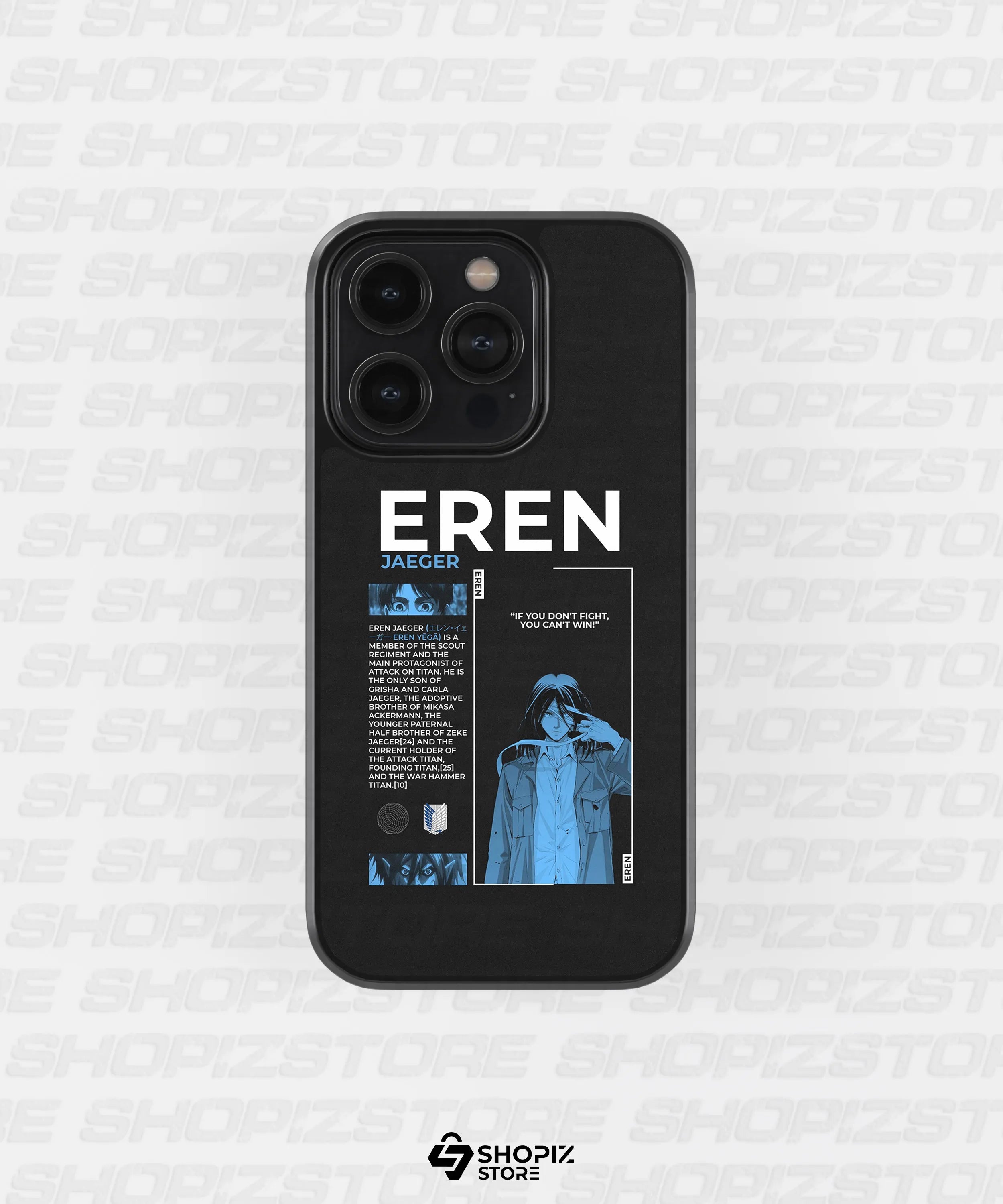 Eren Jaeger Metal Case