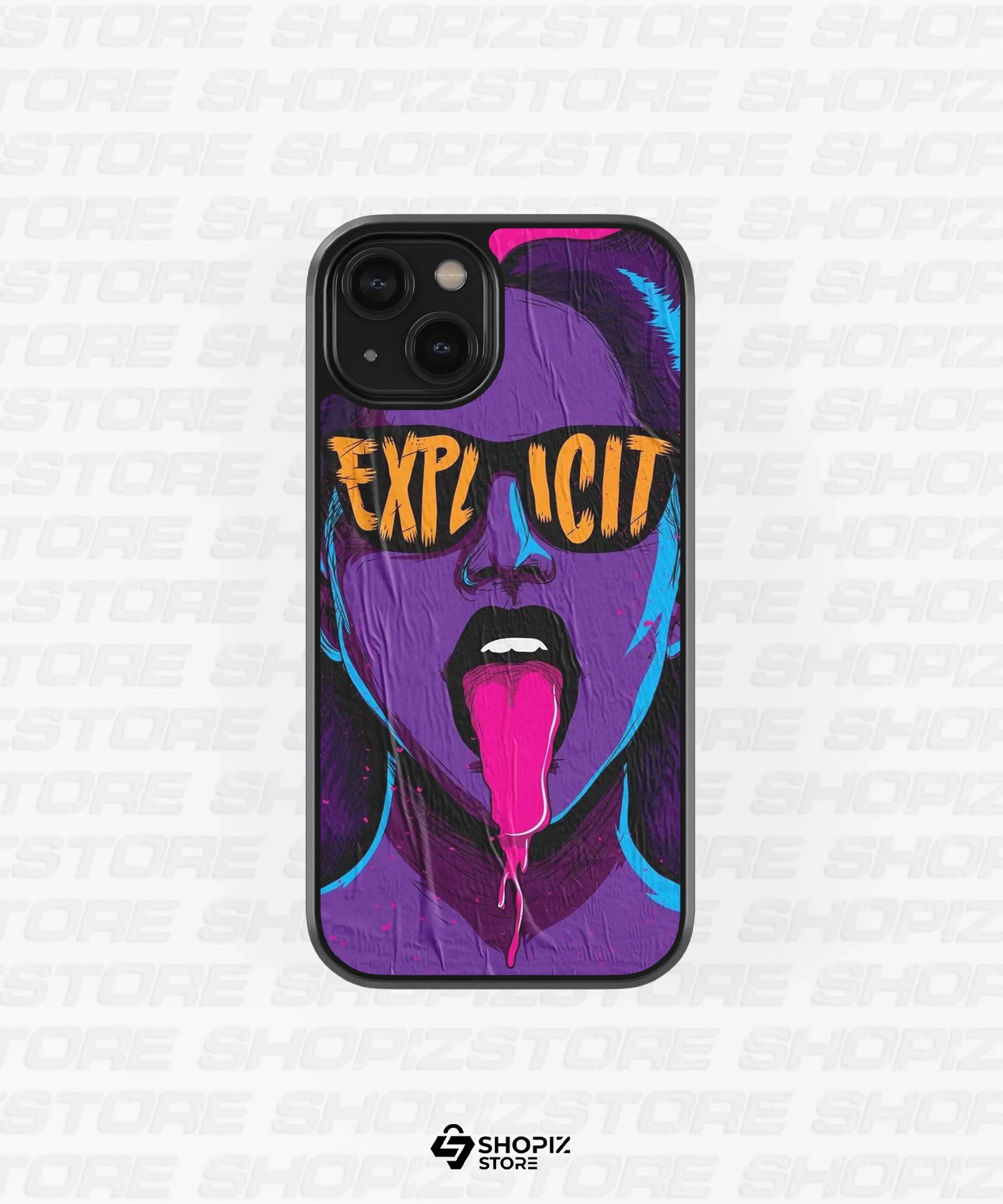 Explicit Girl Glass Case