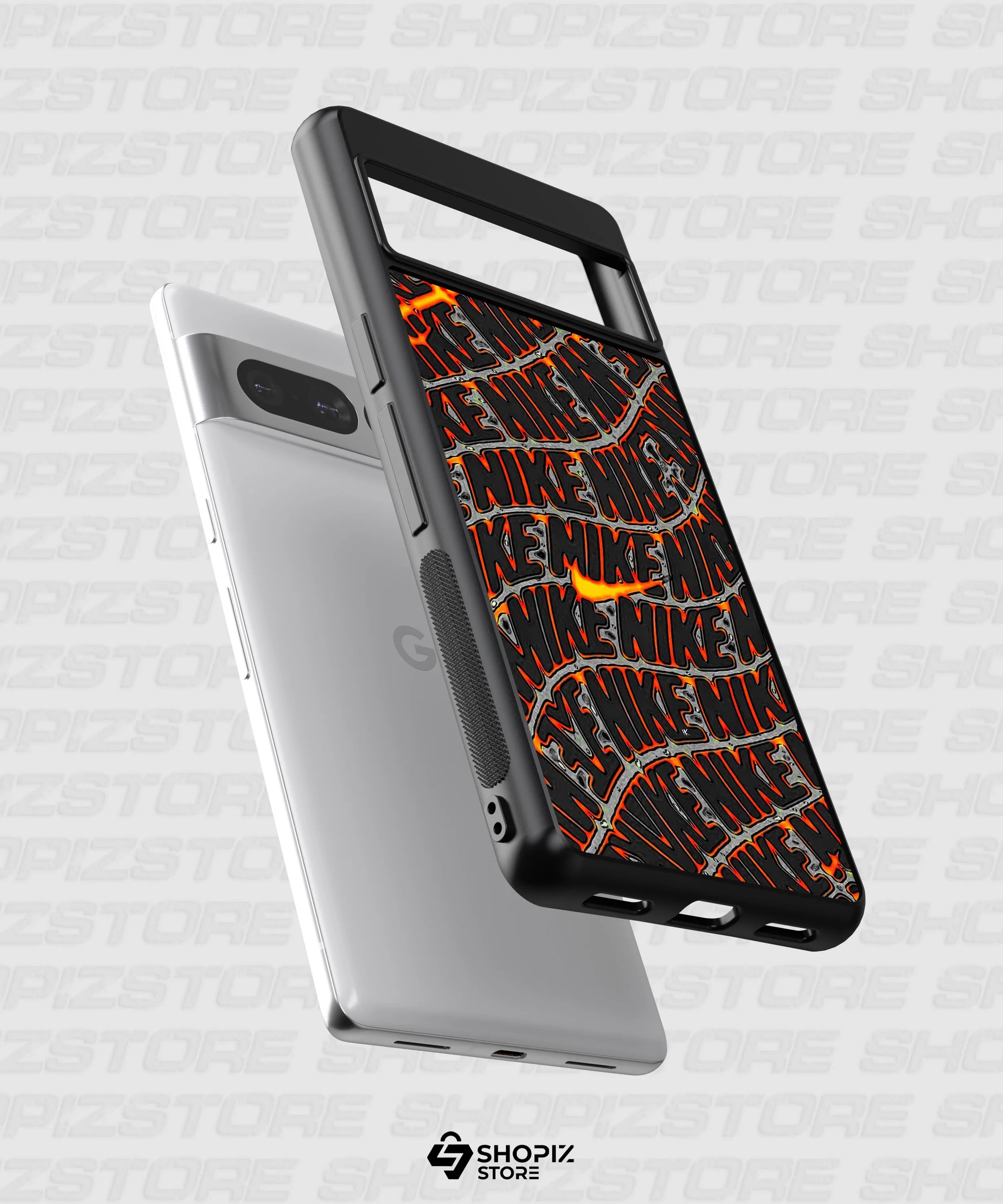 Urban Flame Flow Metal Case