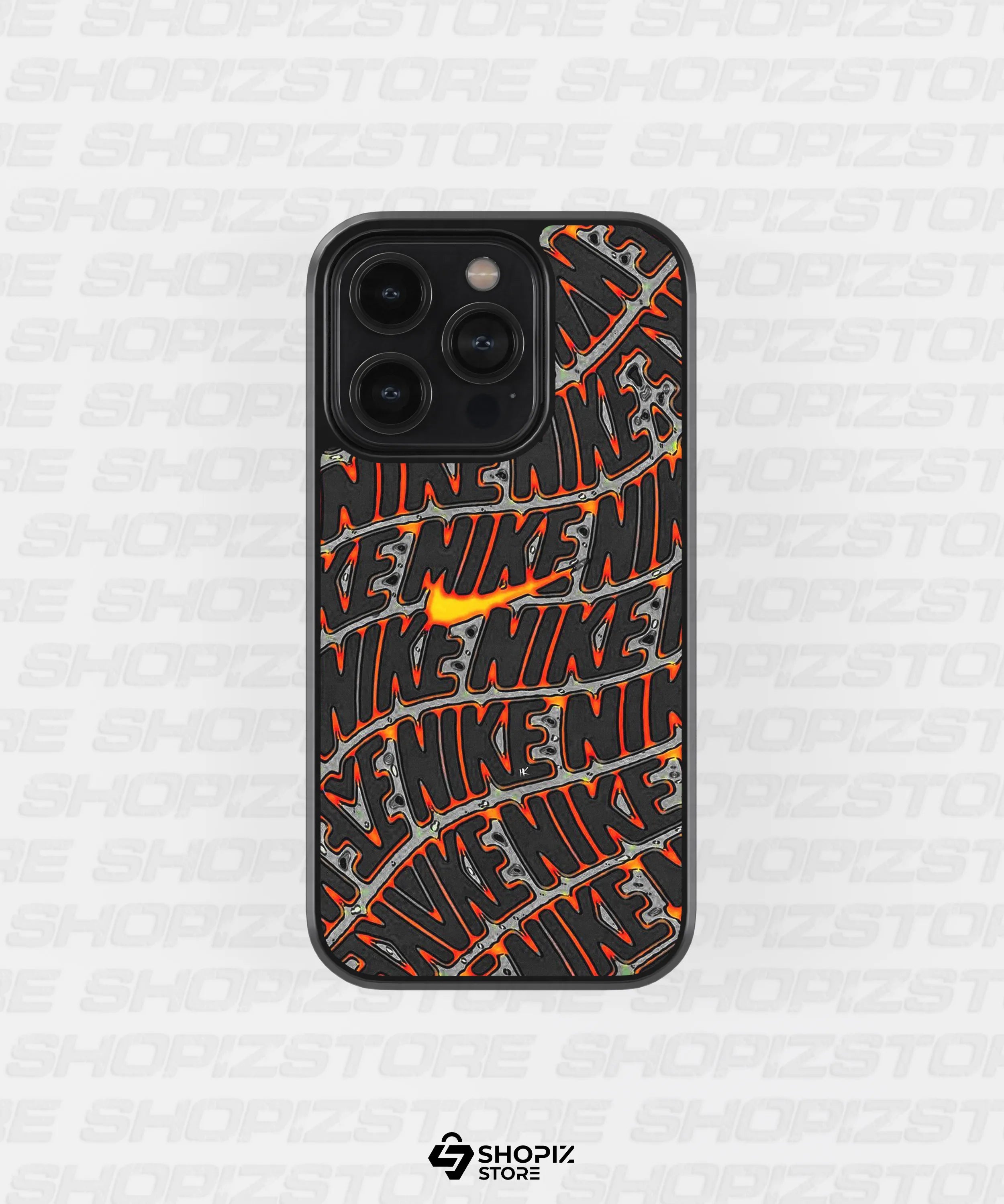 Urban Flame Flow Metal Case