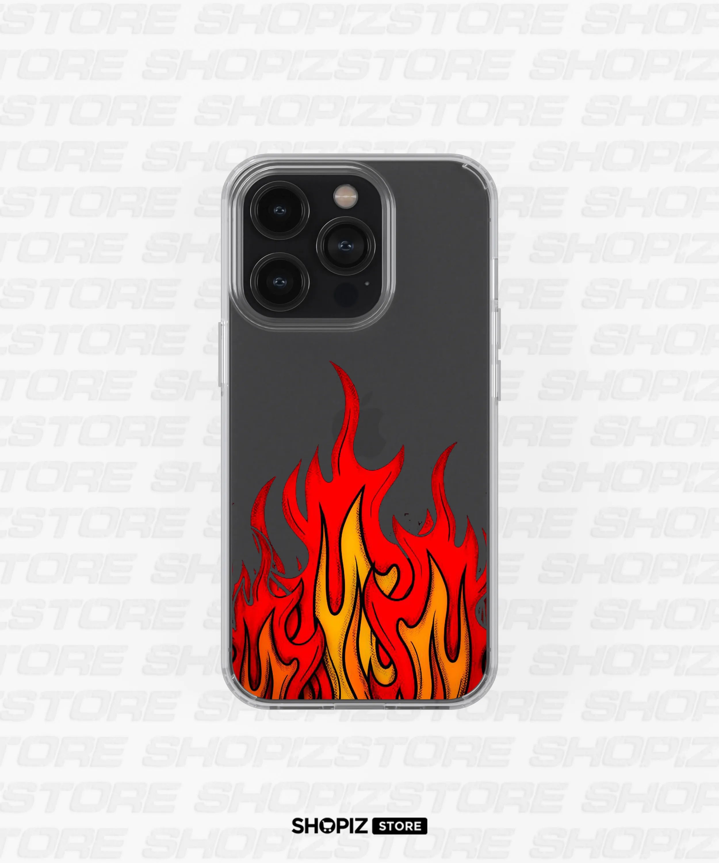 Flame Silicone Case