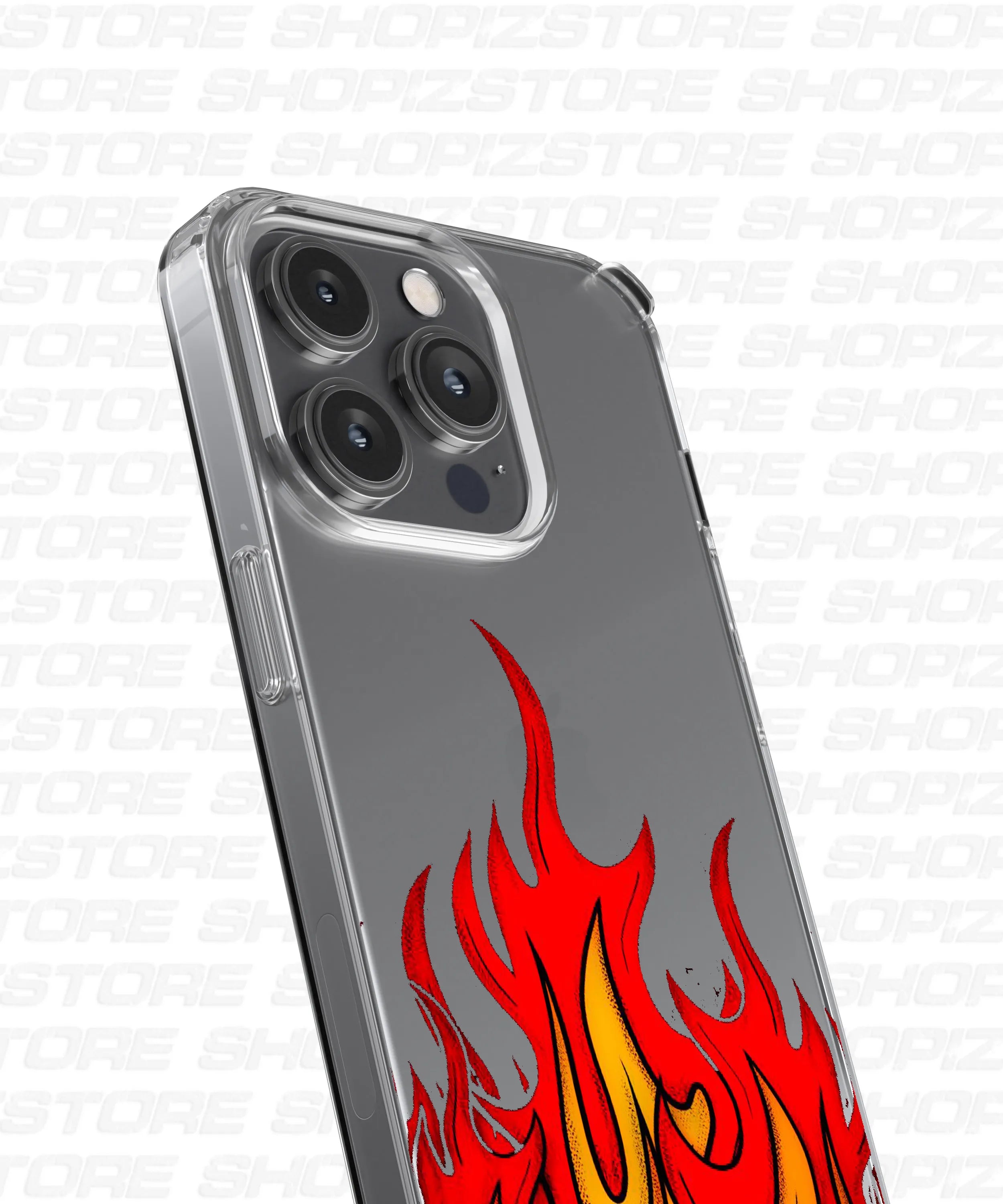 Flame Silicone Case