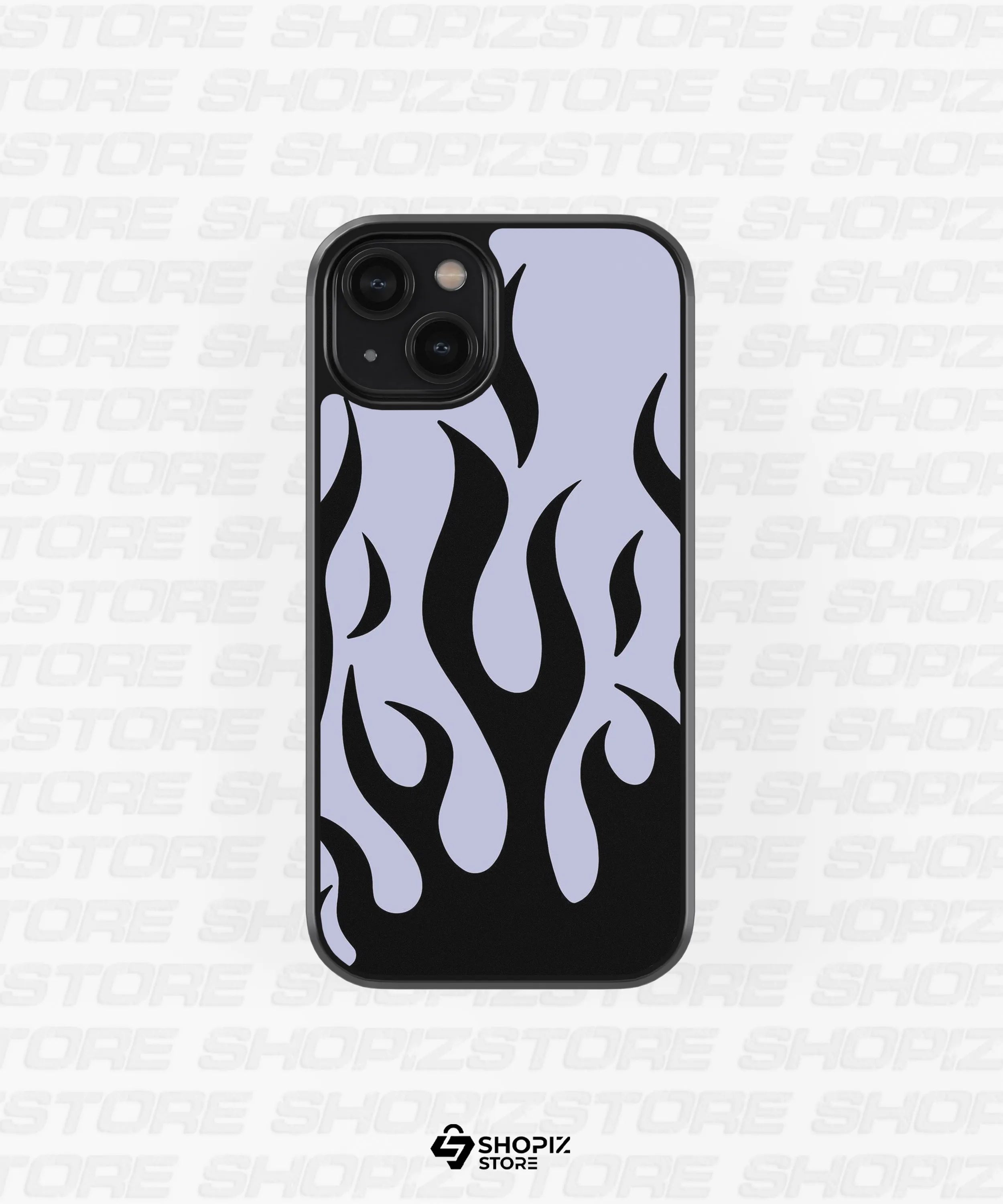 Flame Two Glass Case