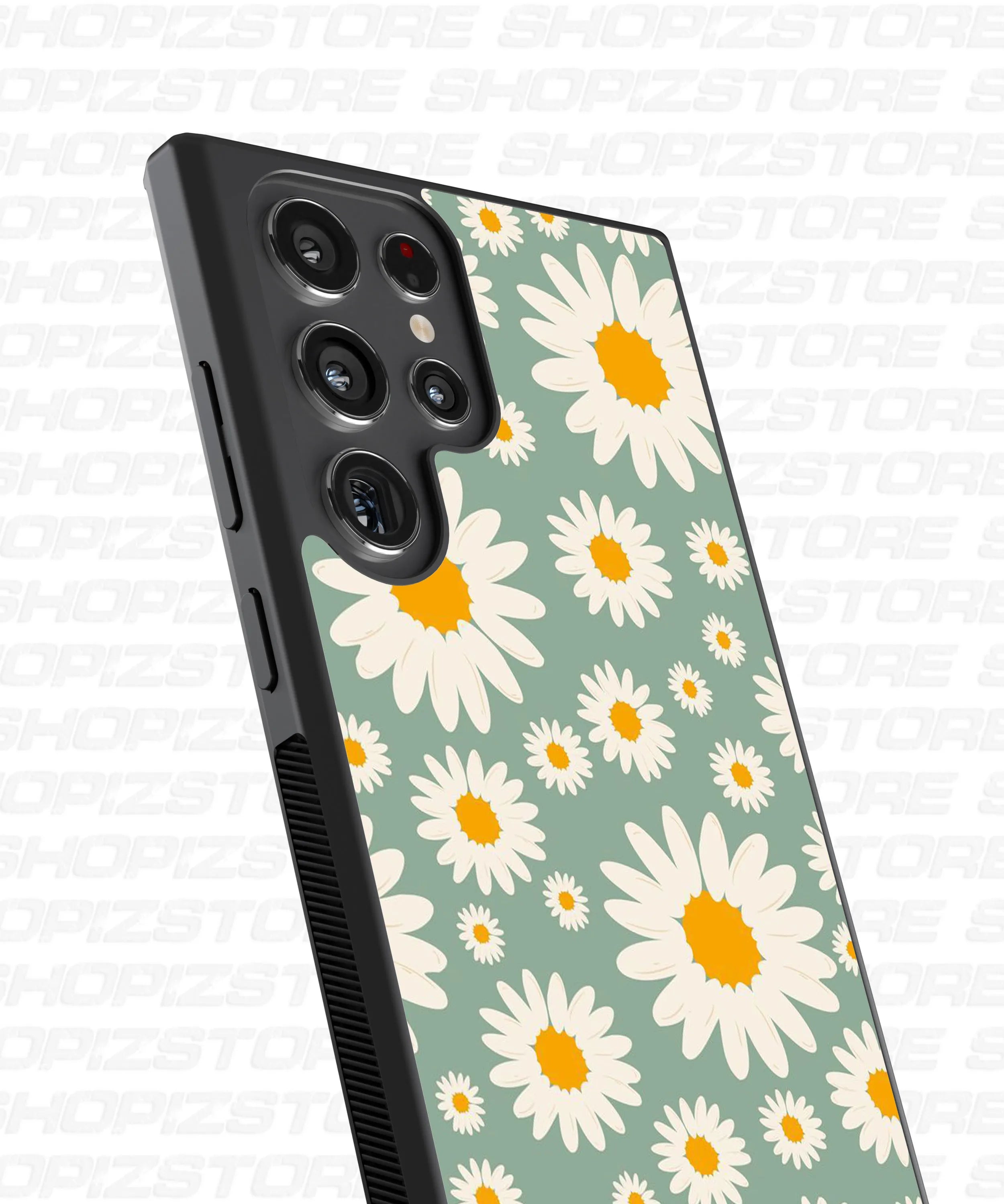 Floral Flowers Metal Case