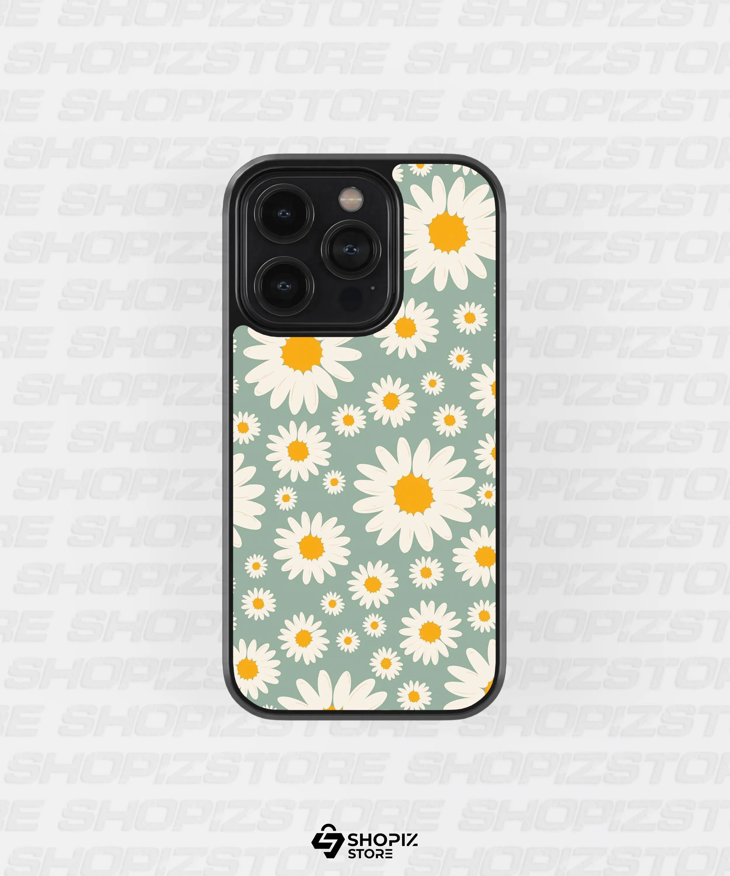 Floral Flowers Metal Case