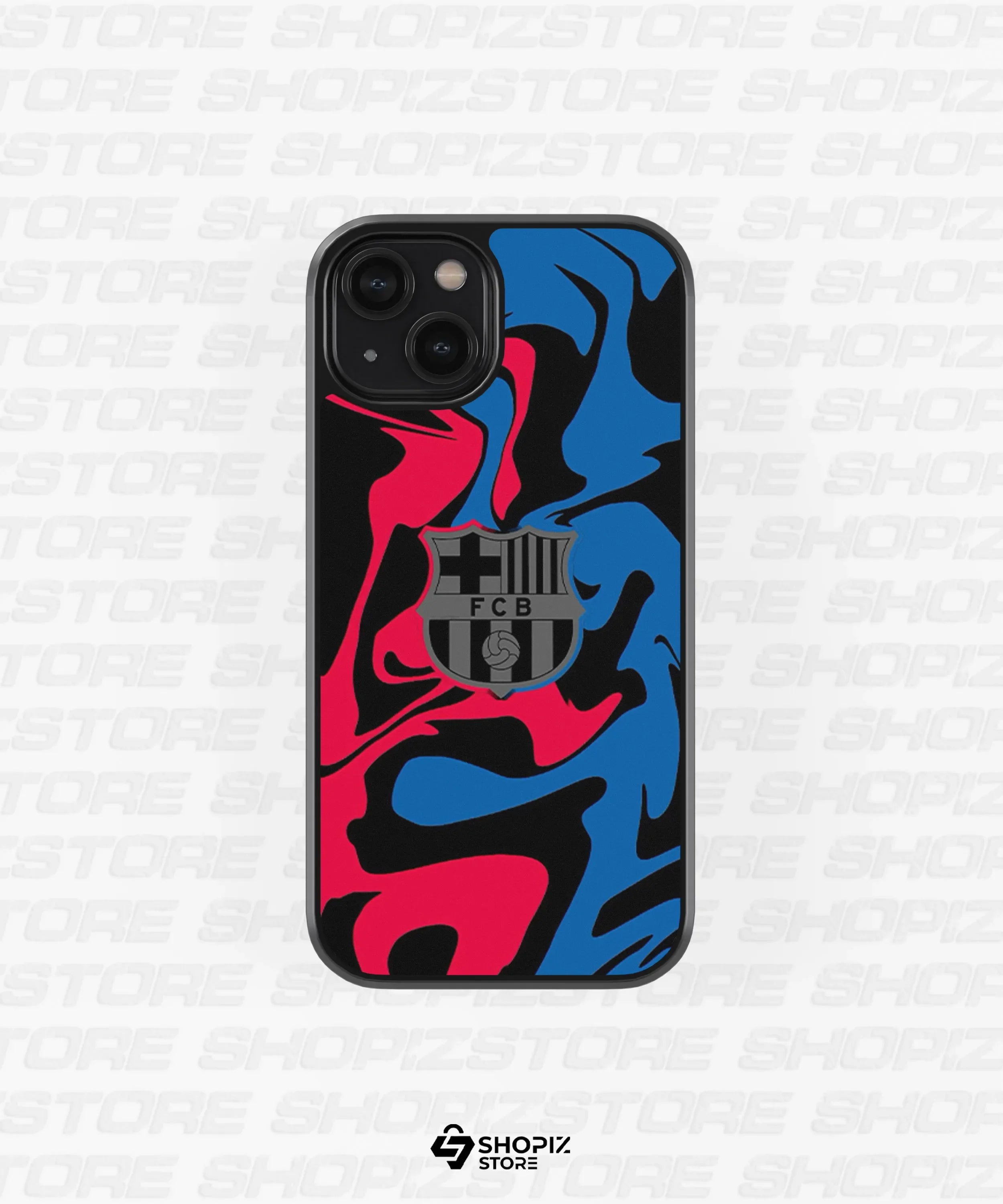 Football Club FCB Glass Case