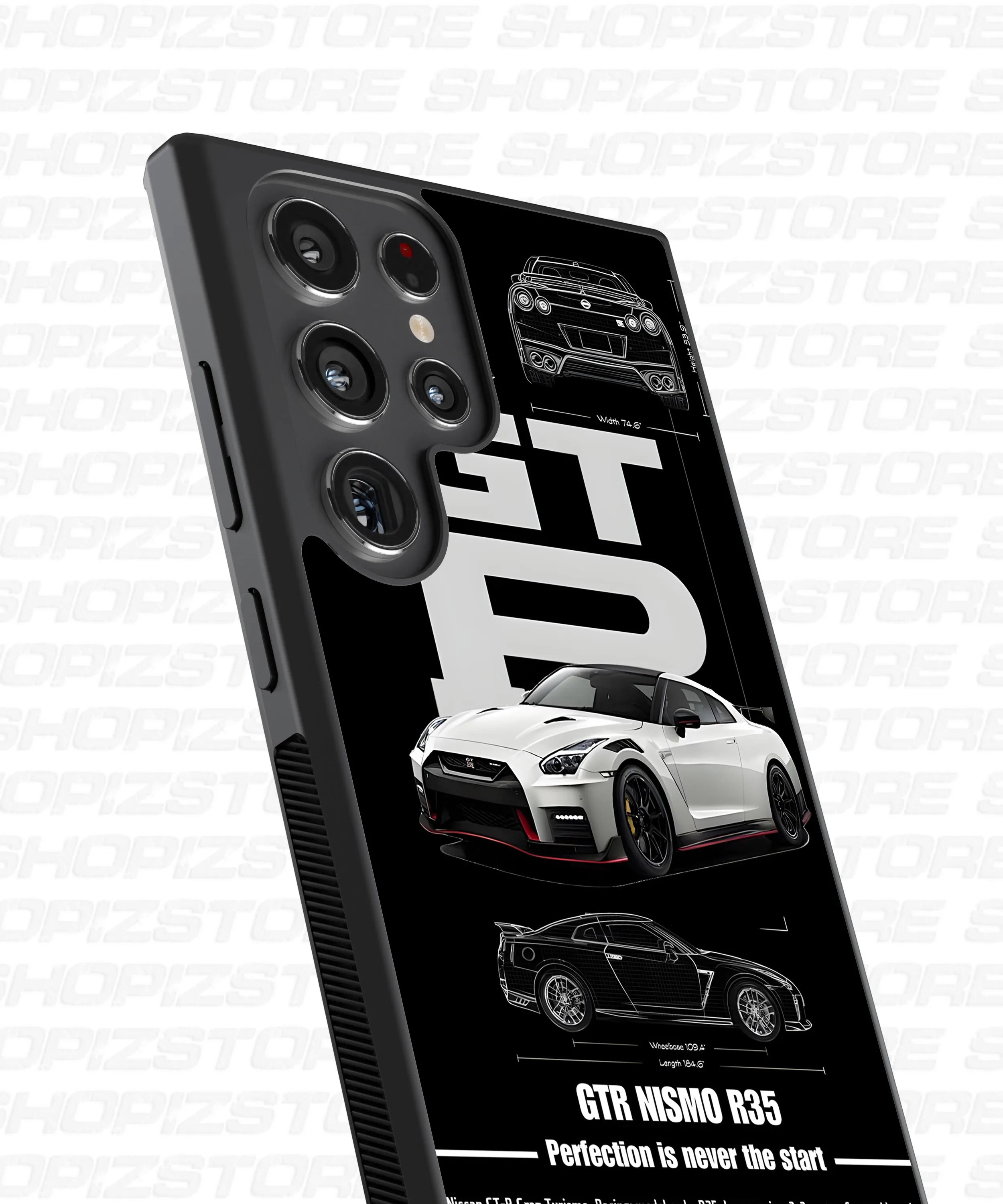 GTR NISMO R35 Metal Case