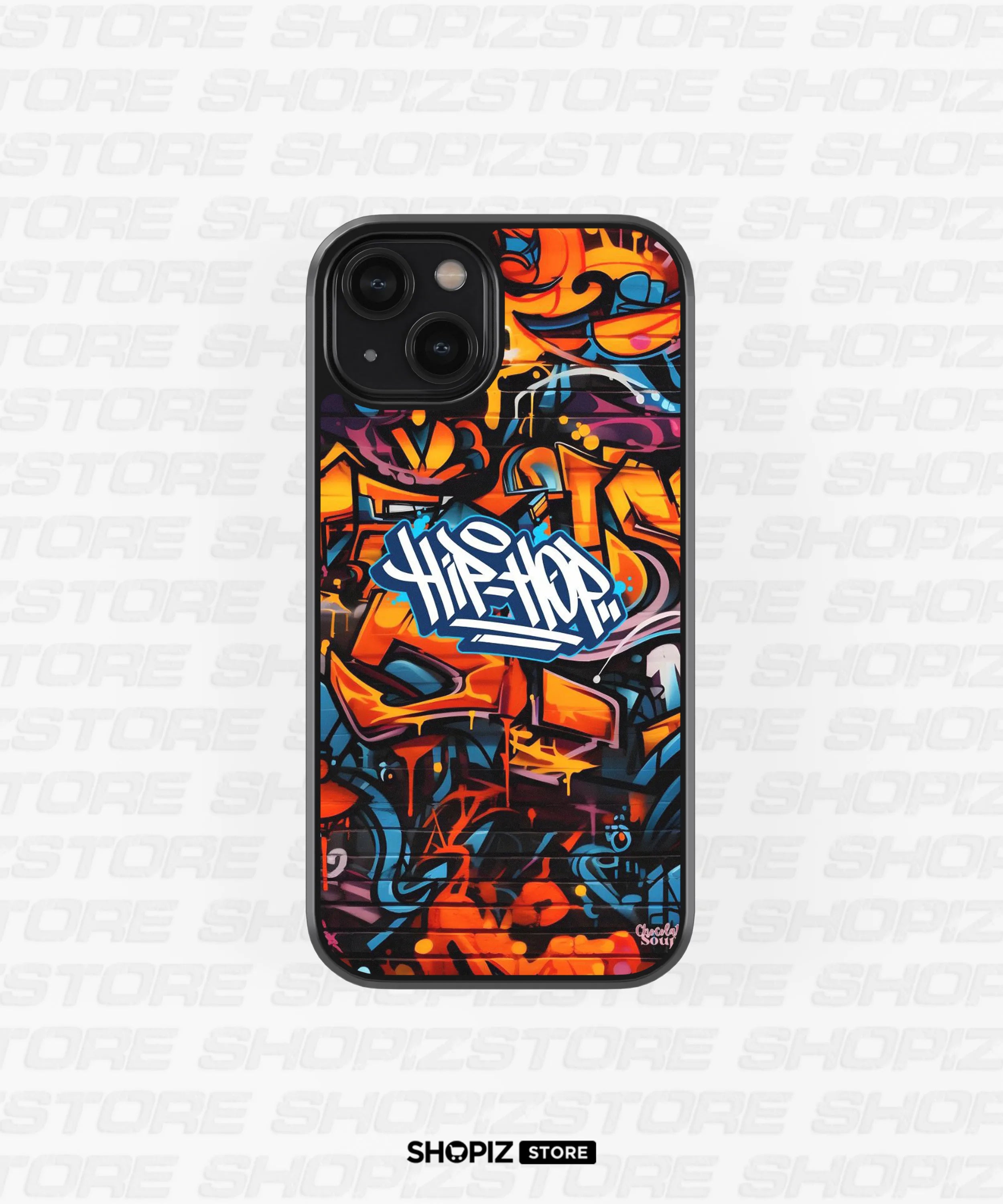 Graffiti Flow Glass Case