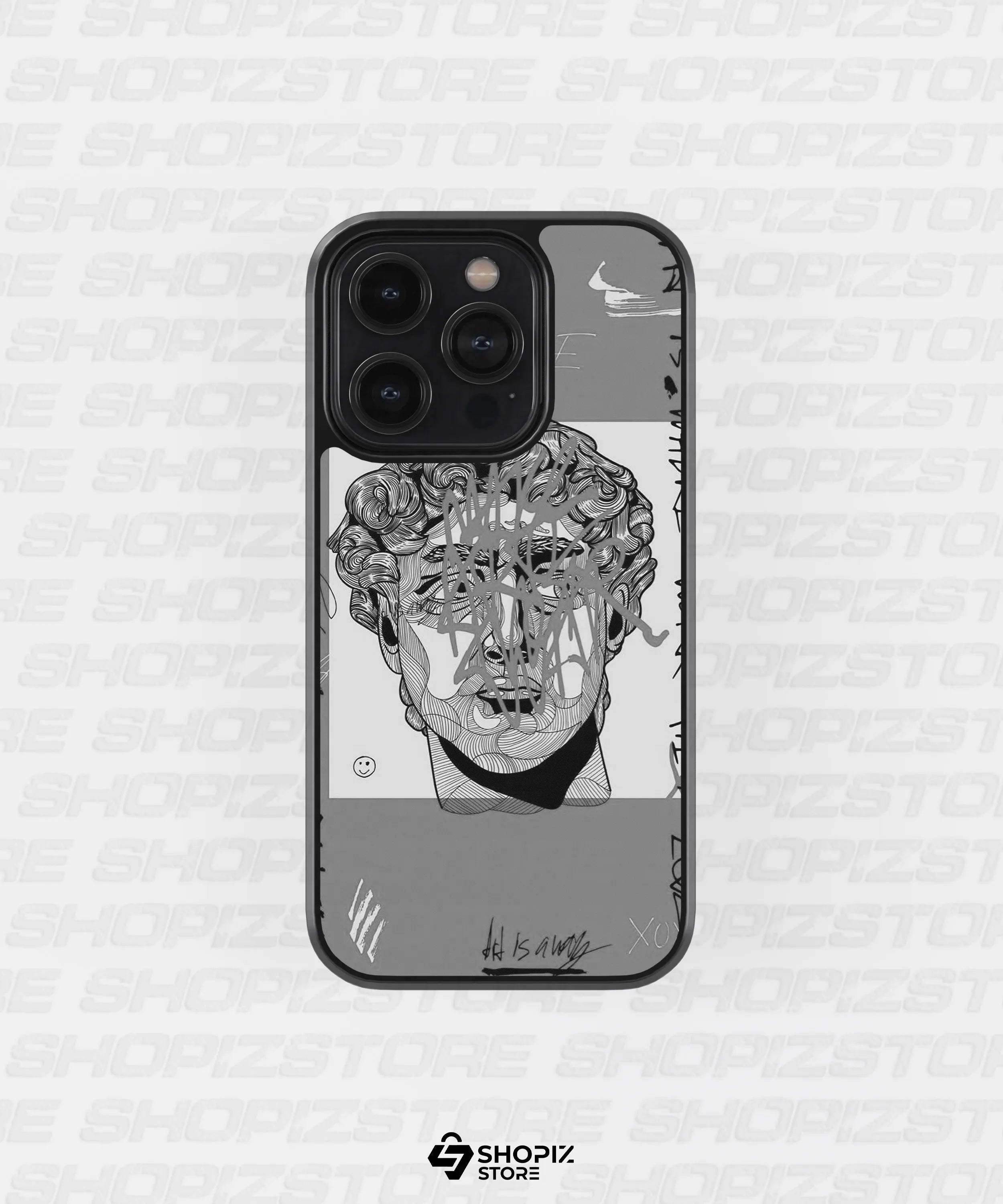 Graffiti Michelangelo ll Metal Case