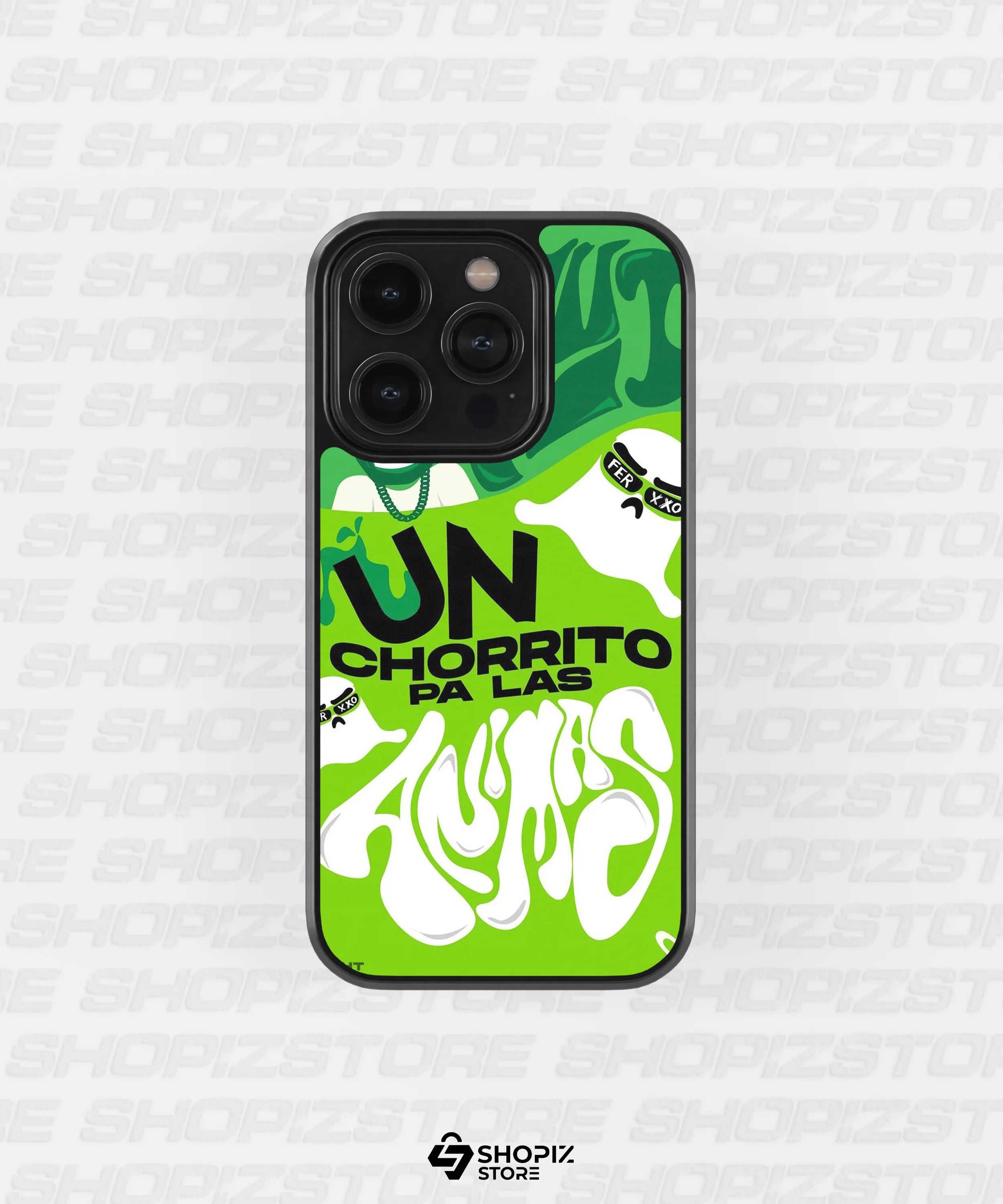 Groovy Green Vibes Metal Case