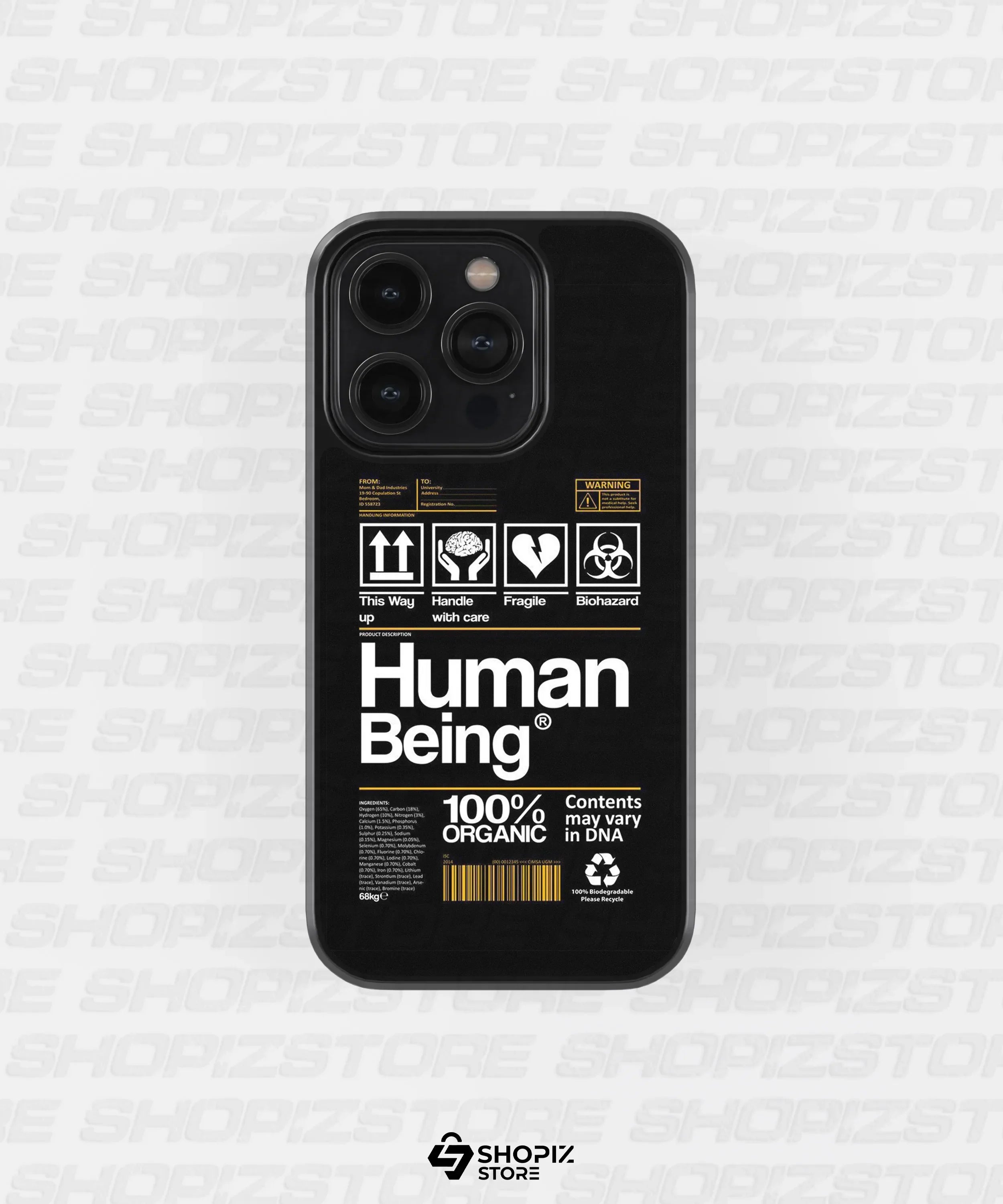 Human Being Metal Case