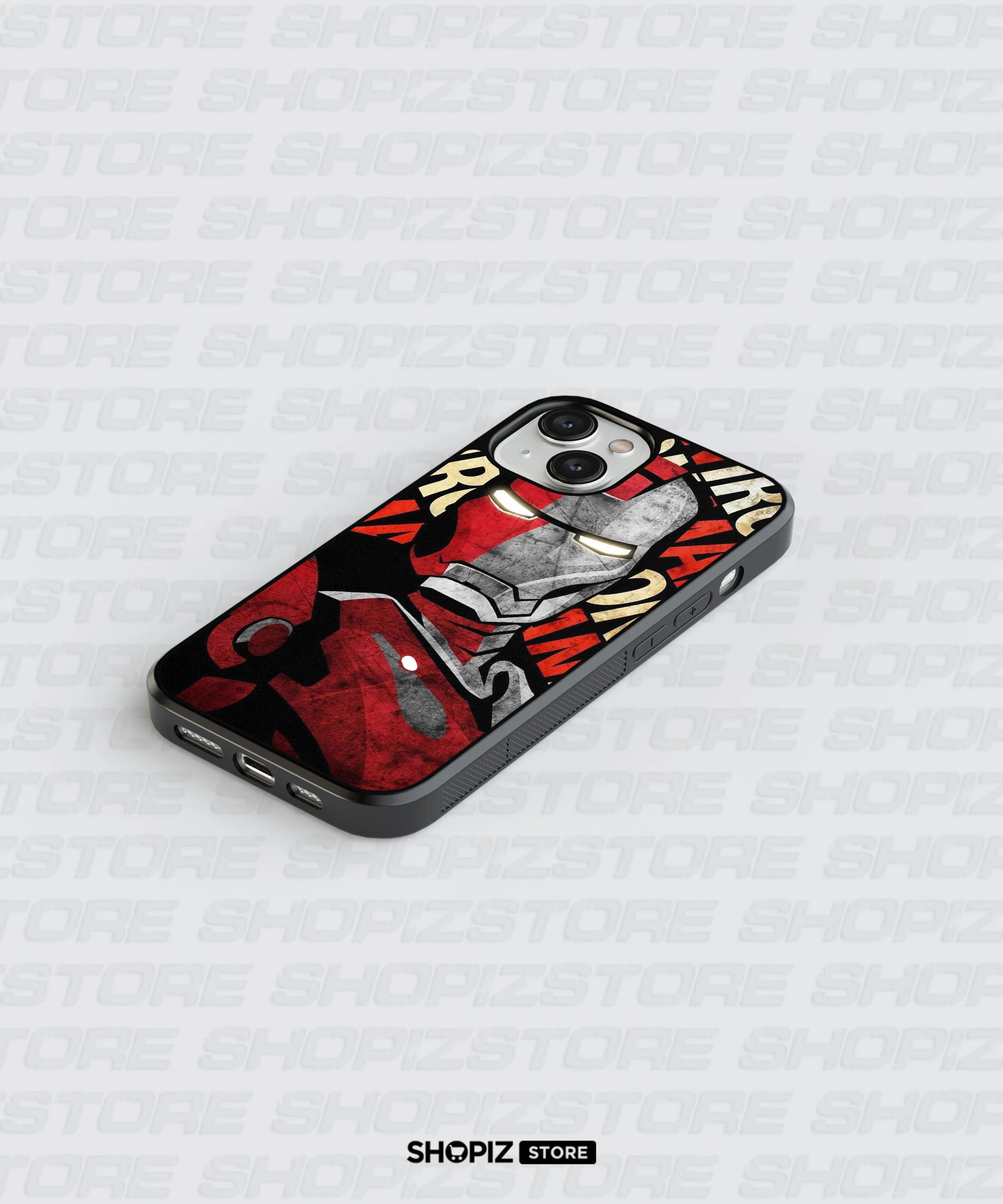 Iron Man Glass Case