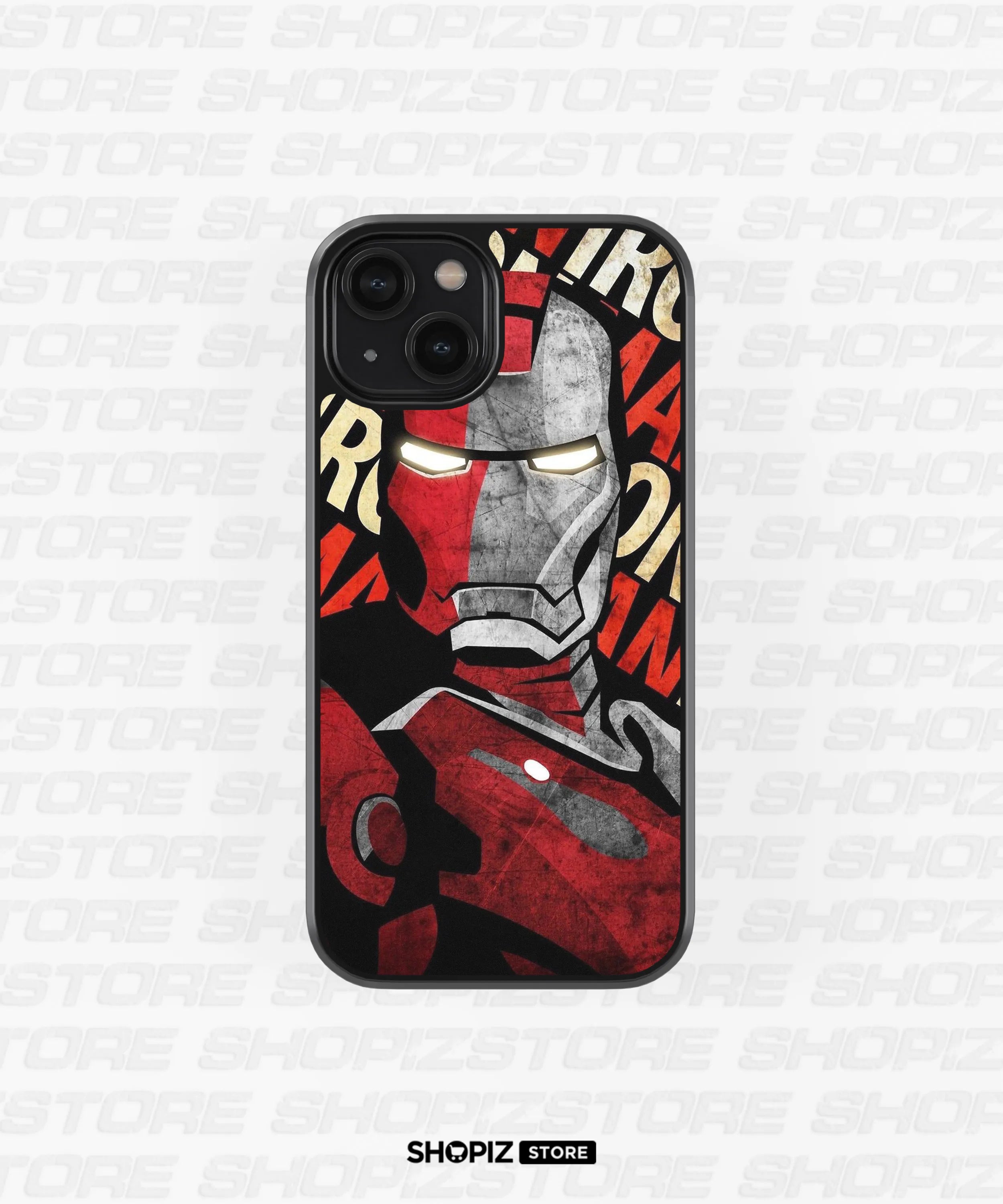 Iron Man Glass Case