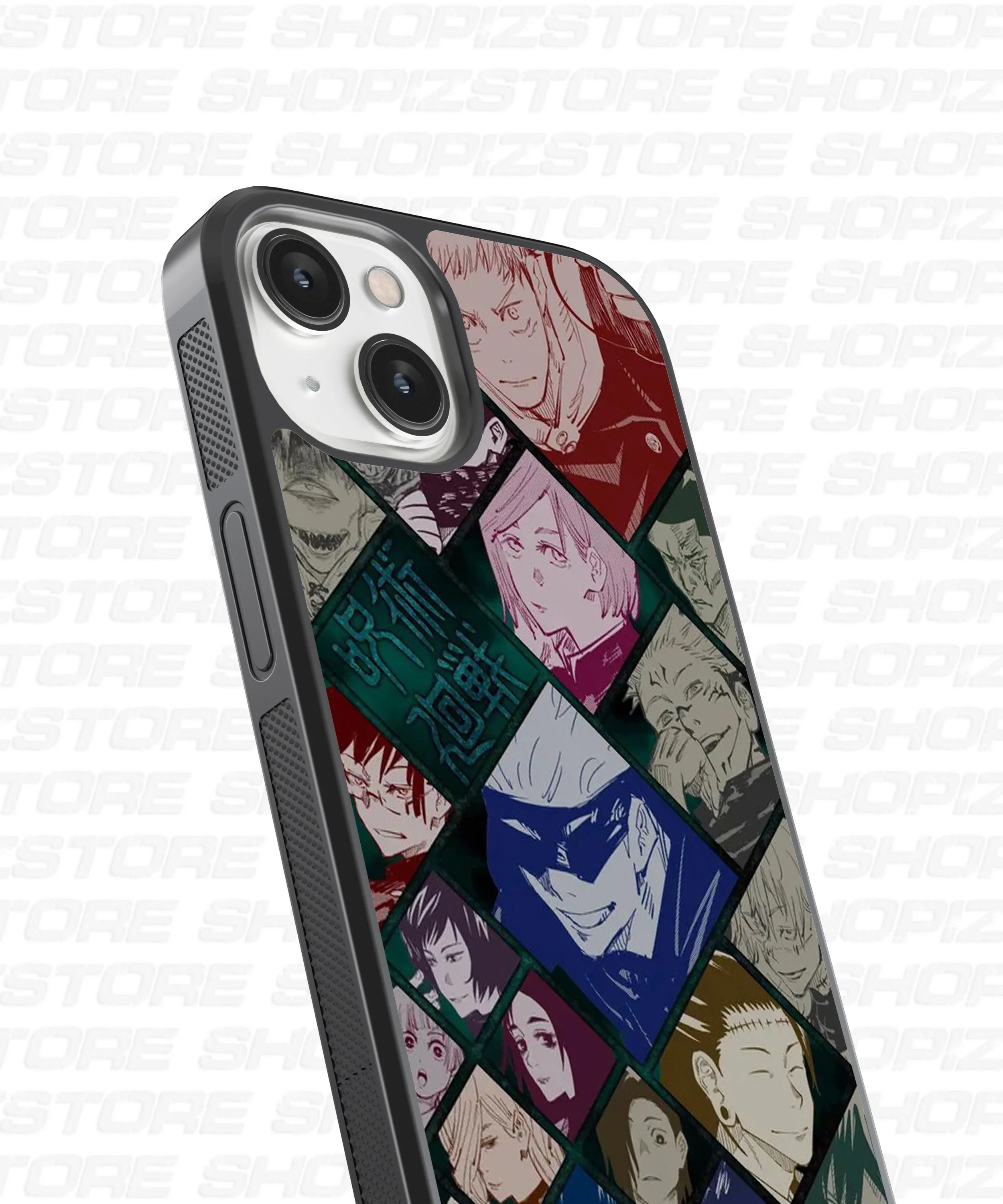 Jujutsu Kaisen Mosaic Glass Case