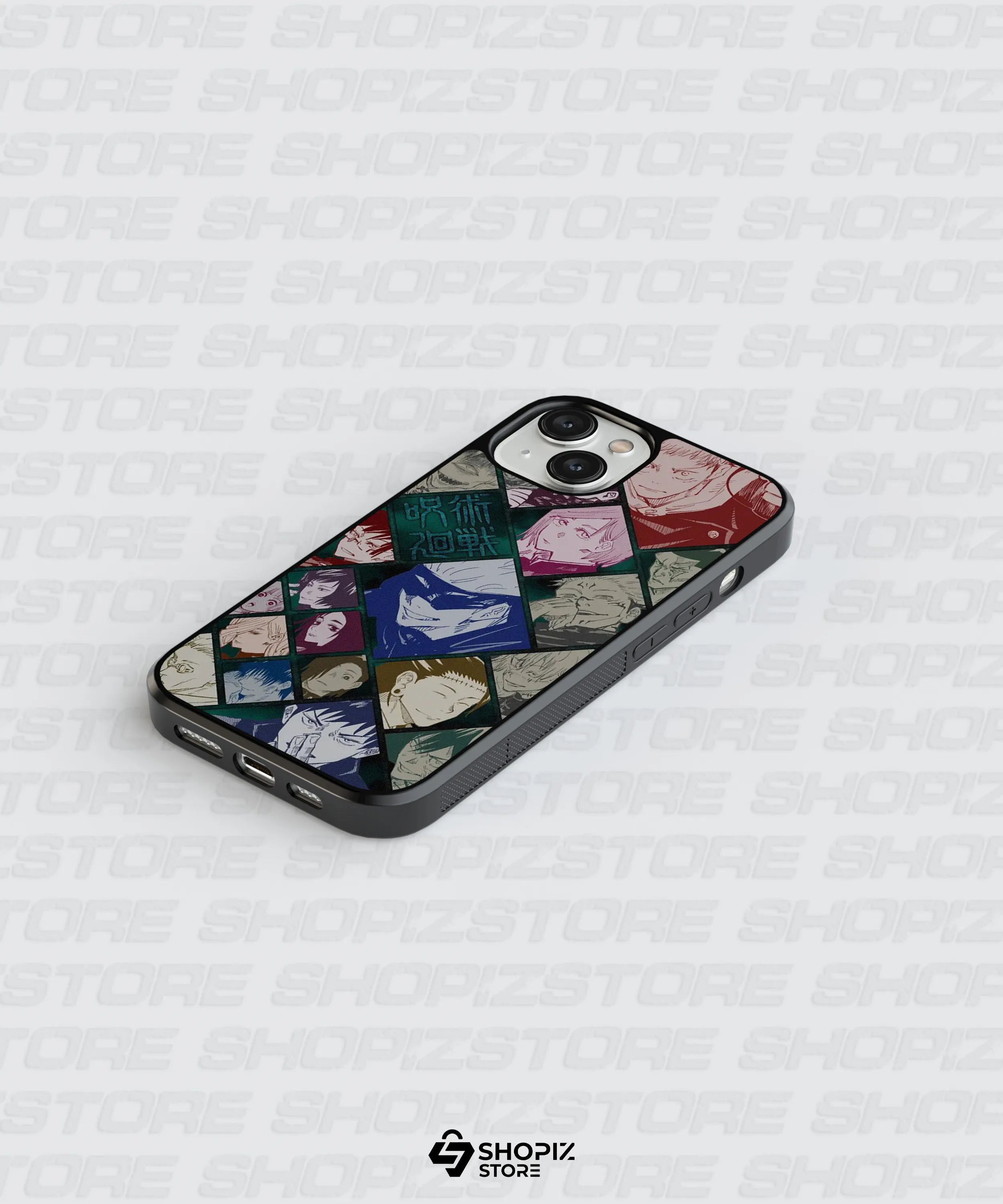 Jujutsu Kaisen Mosaic Glass Case