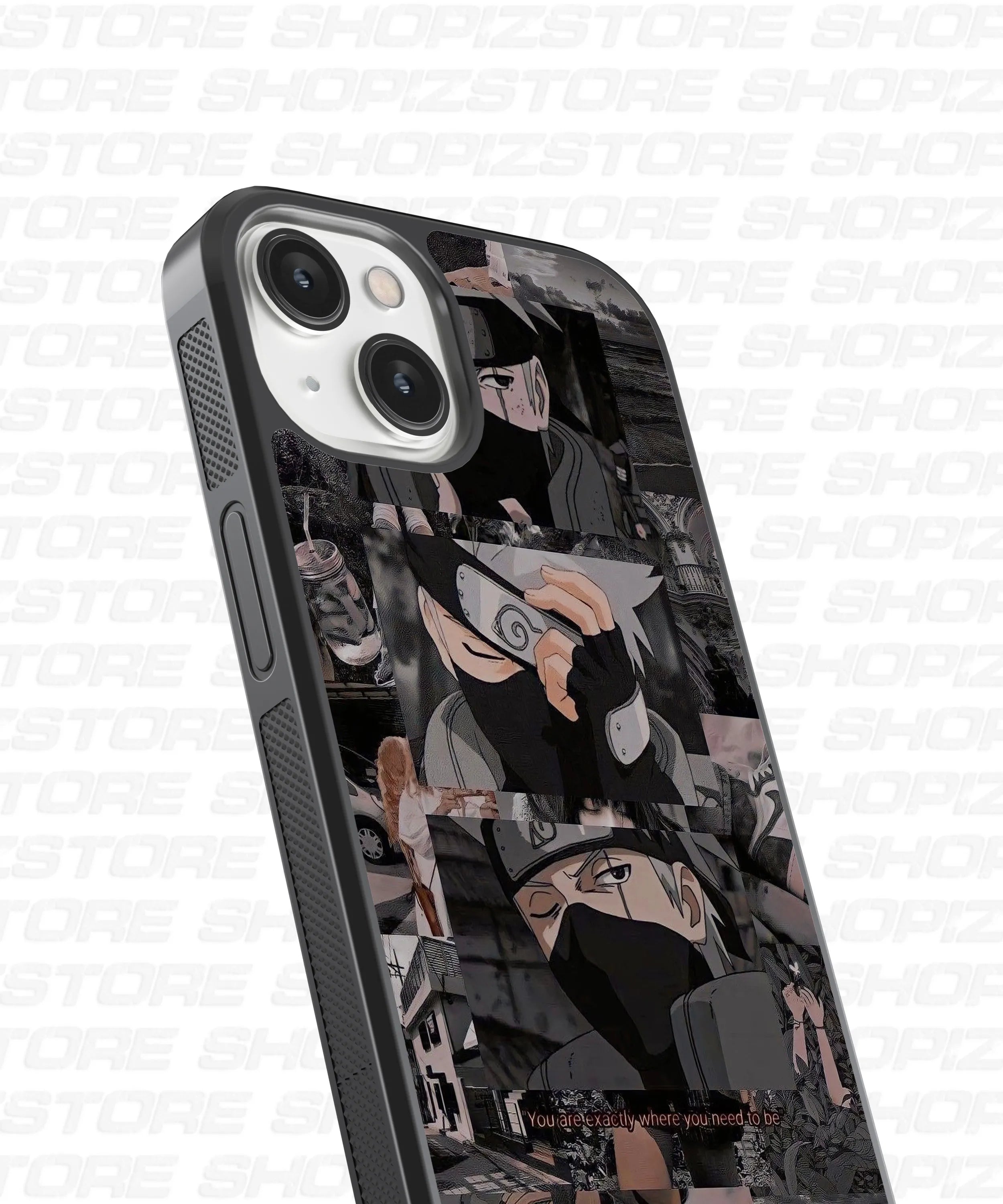 Kakashi Naruto Glass Case