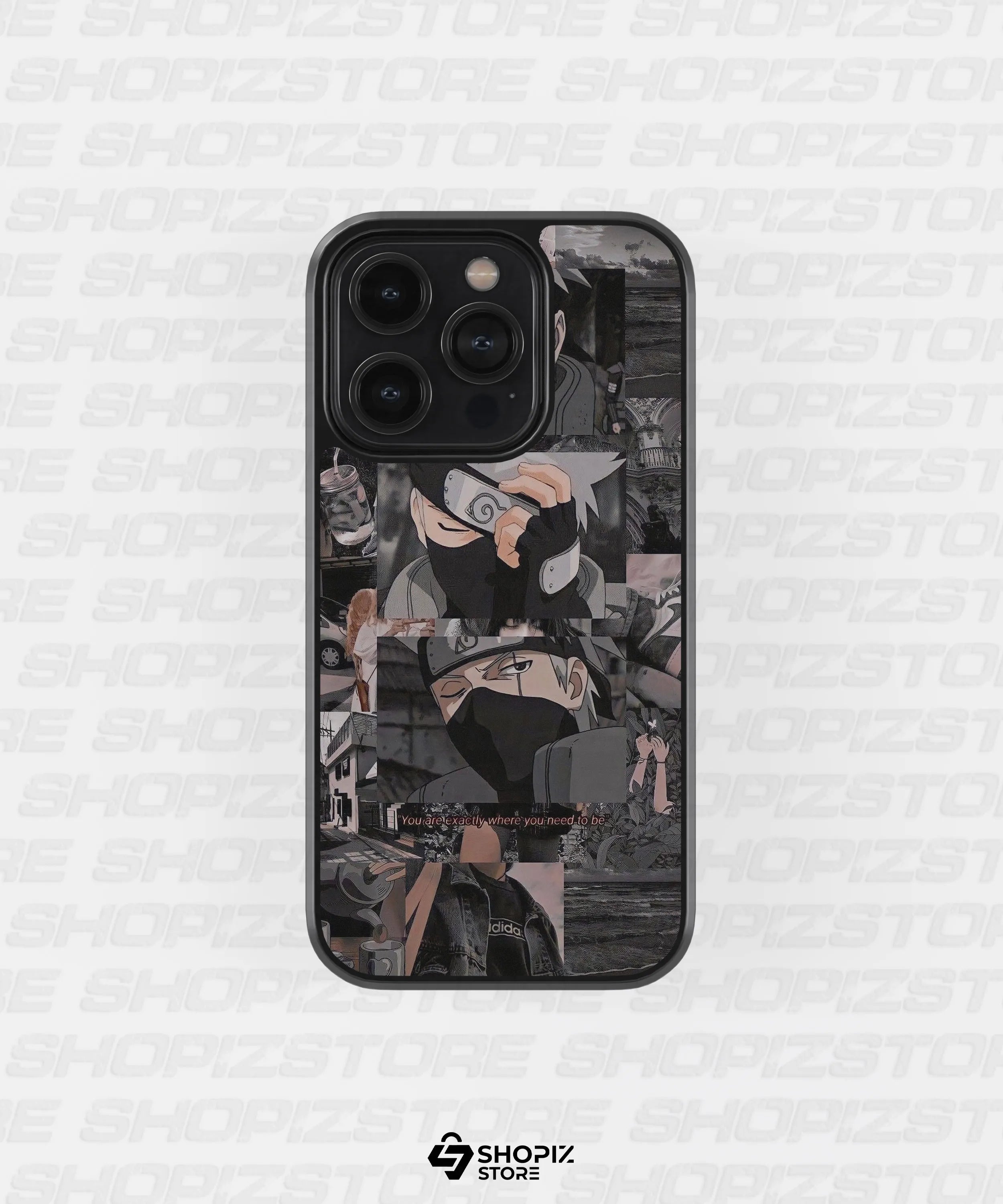 Kakashi Naruto Metal Case